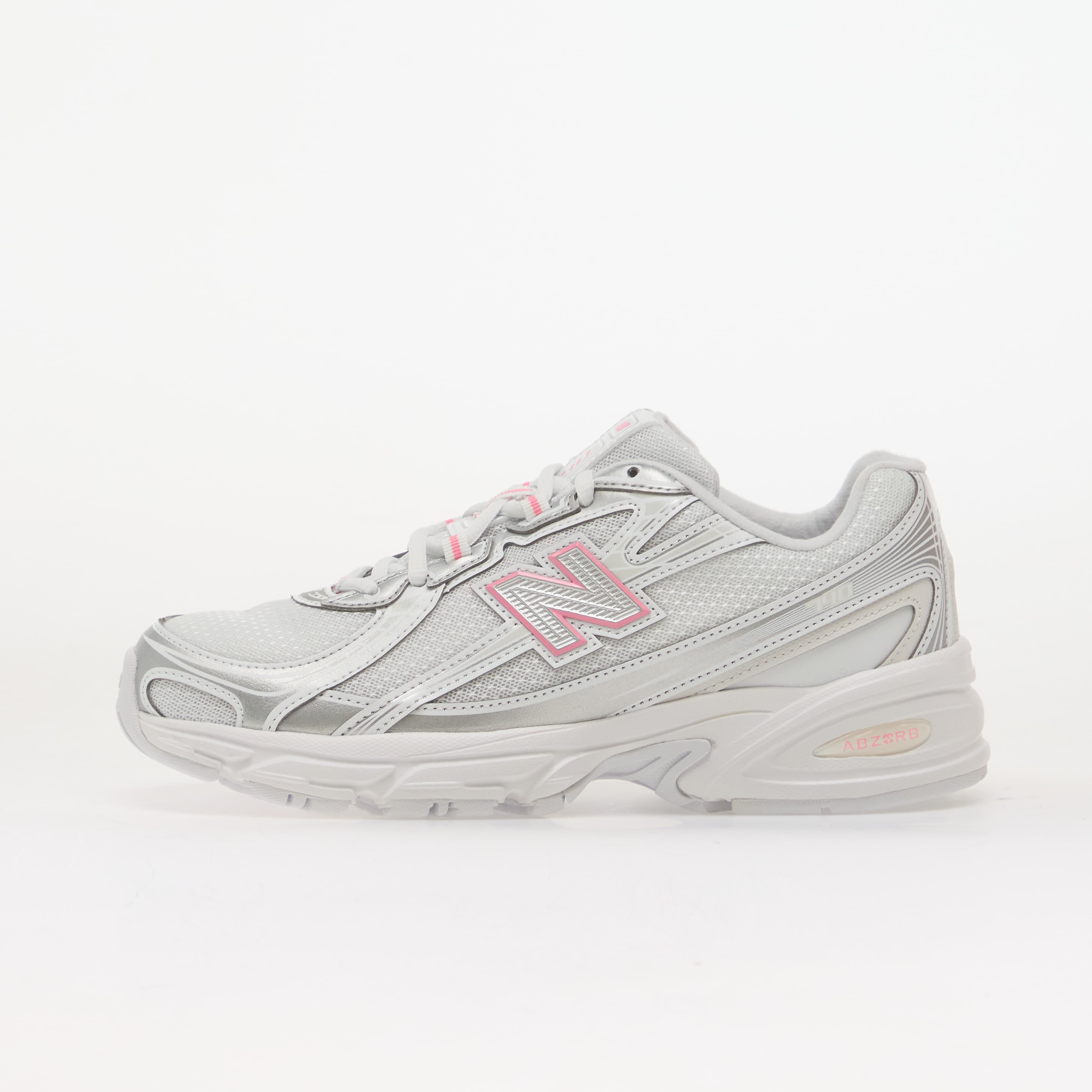 New Balance Обувки 740 Kids Silver Metallic/ Signal Pink