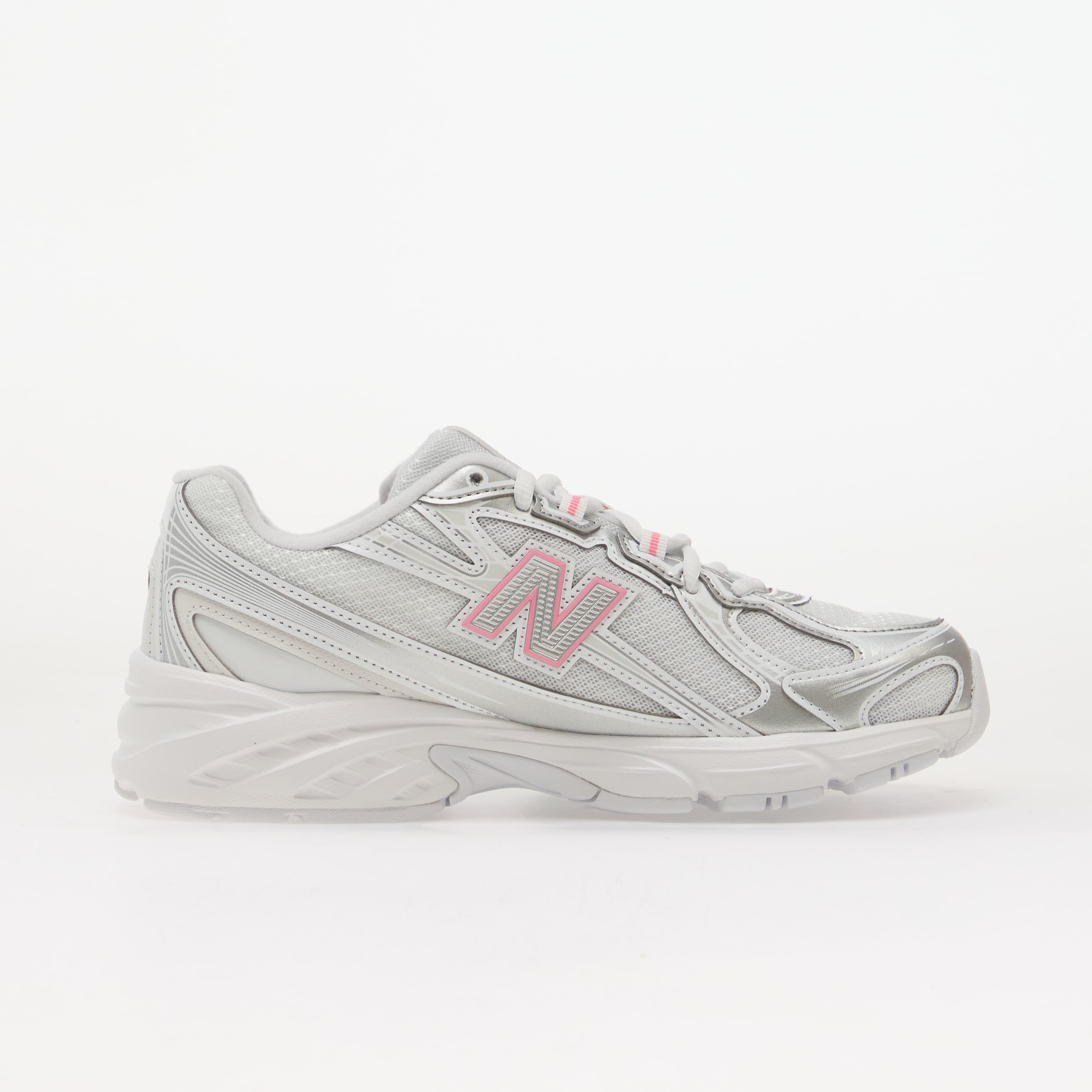 New Balance Обувки 740 Kids Silver Metallic/ Signal Pink
