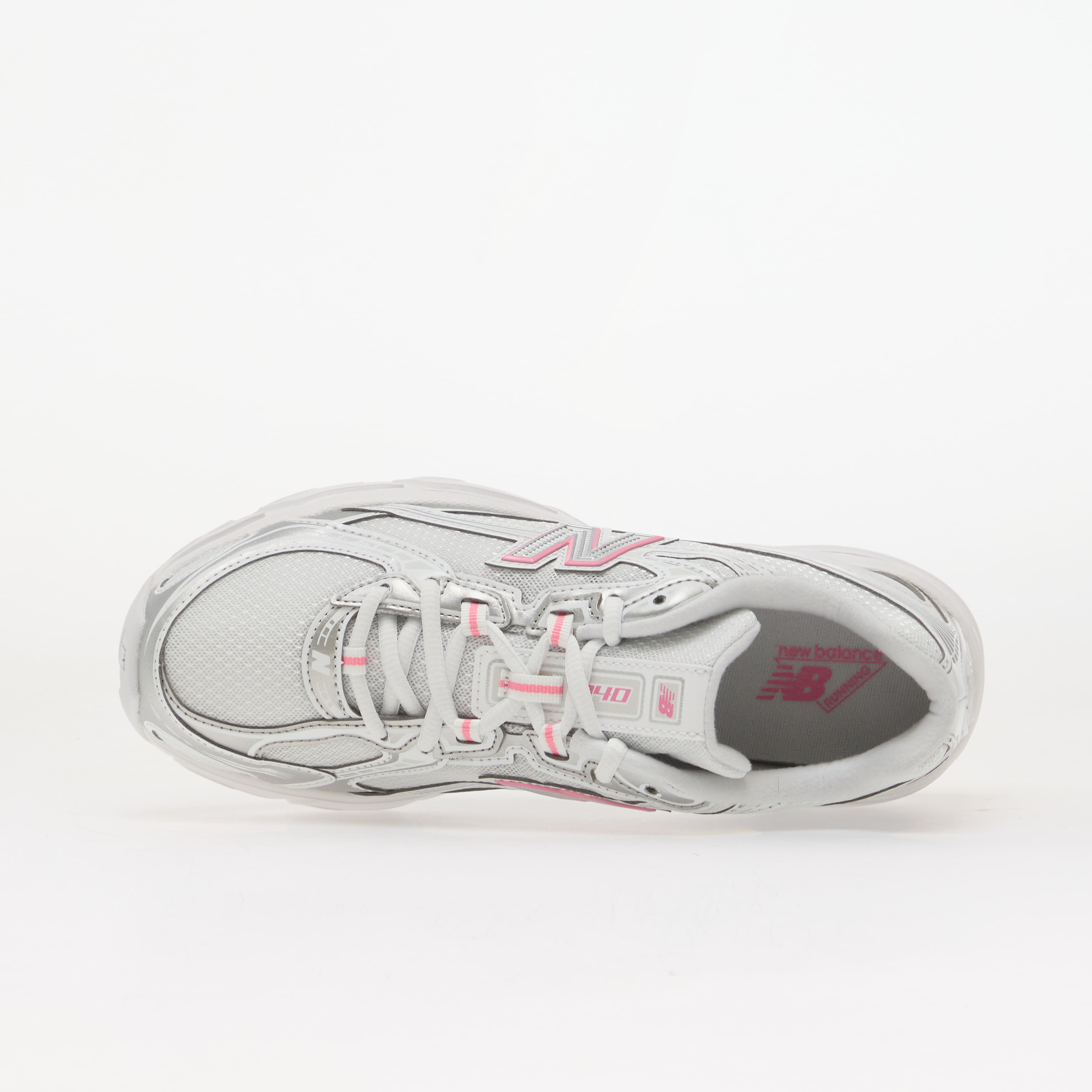New Balance Обувки 740 Kids Silver Metallic/ Signal Pink