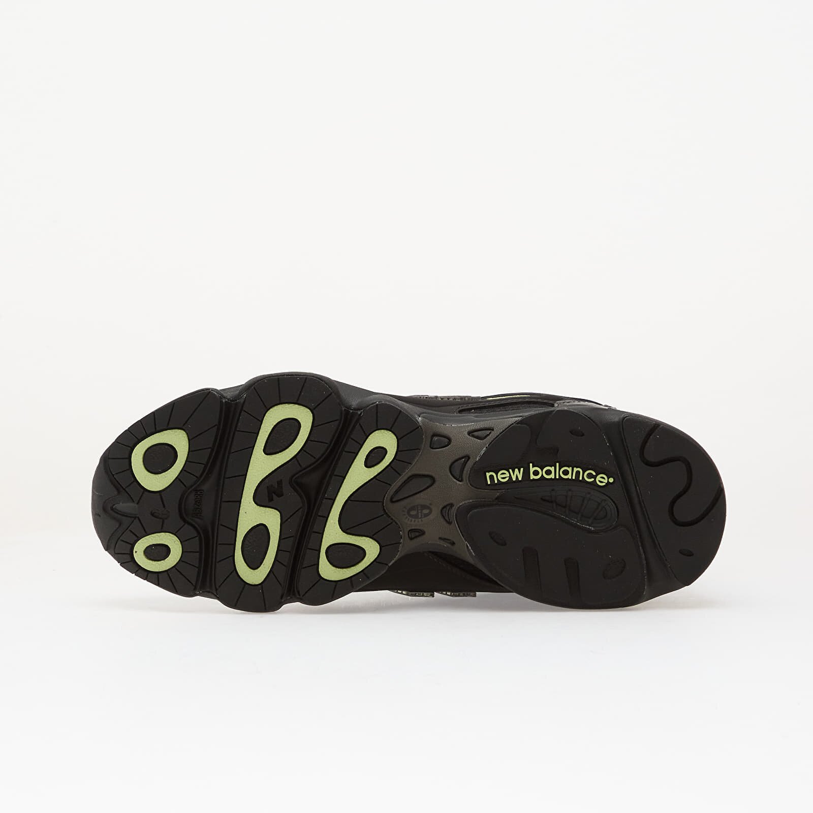 New Balance Сникърси 1000 Black Metallic/ Dry Lime Ykk