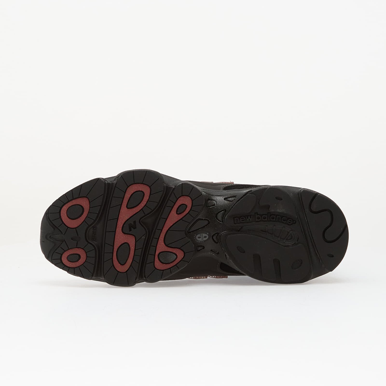 New Balance Сникърси 1000 Black Metallic/ Red Rock