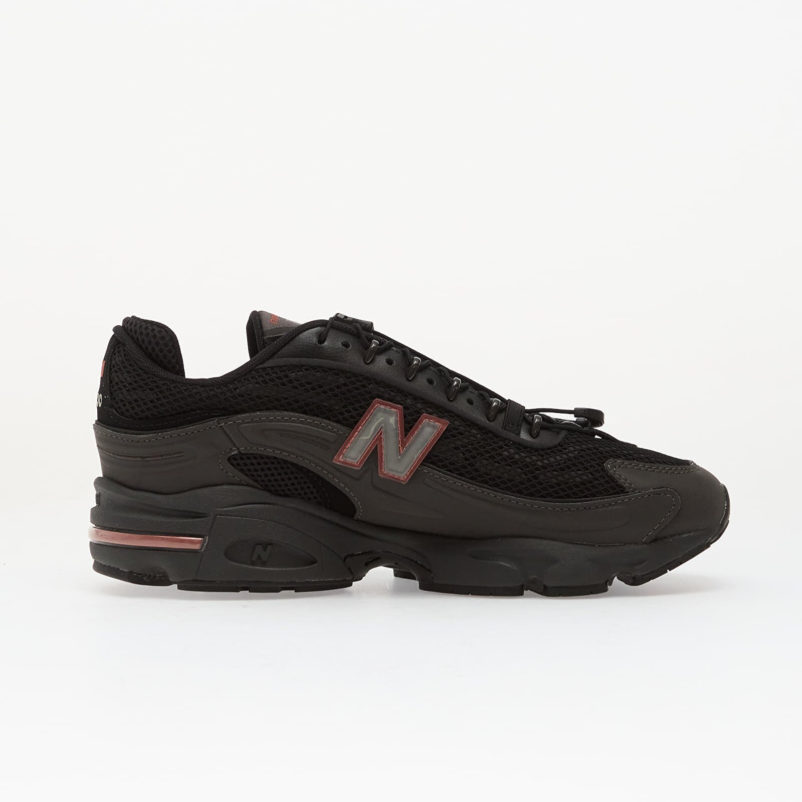 New Balance Сникърси 1000 Black Metallic/ Red Rock