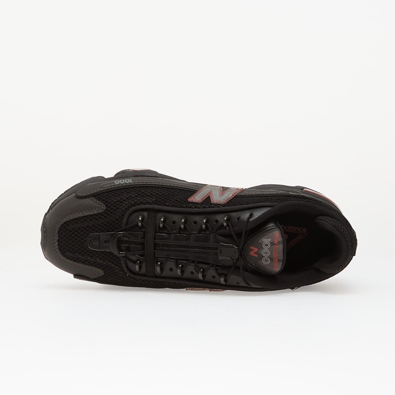 New Balance Сникърси 1000 Black Metallic/ Red Rock
