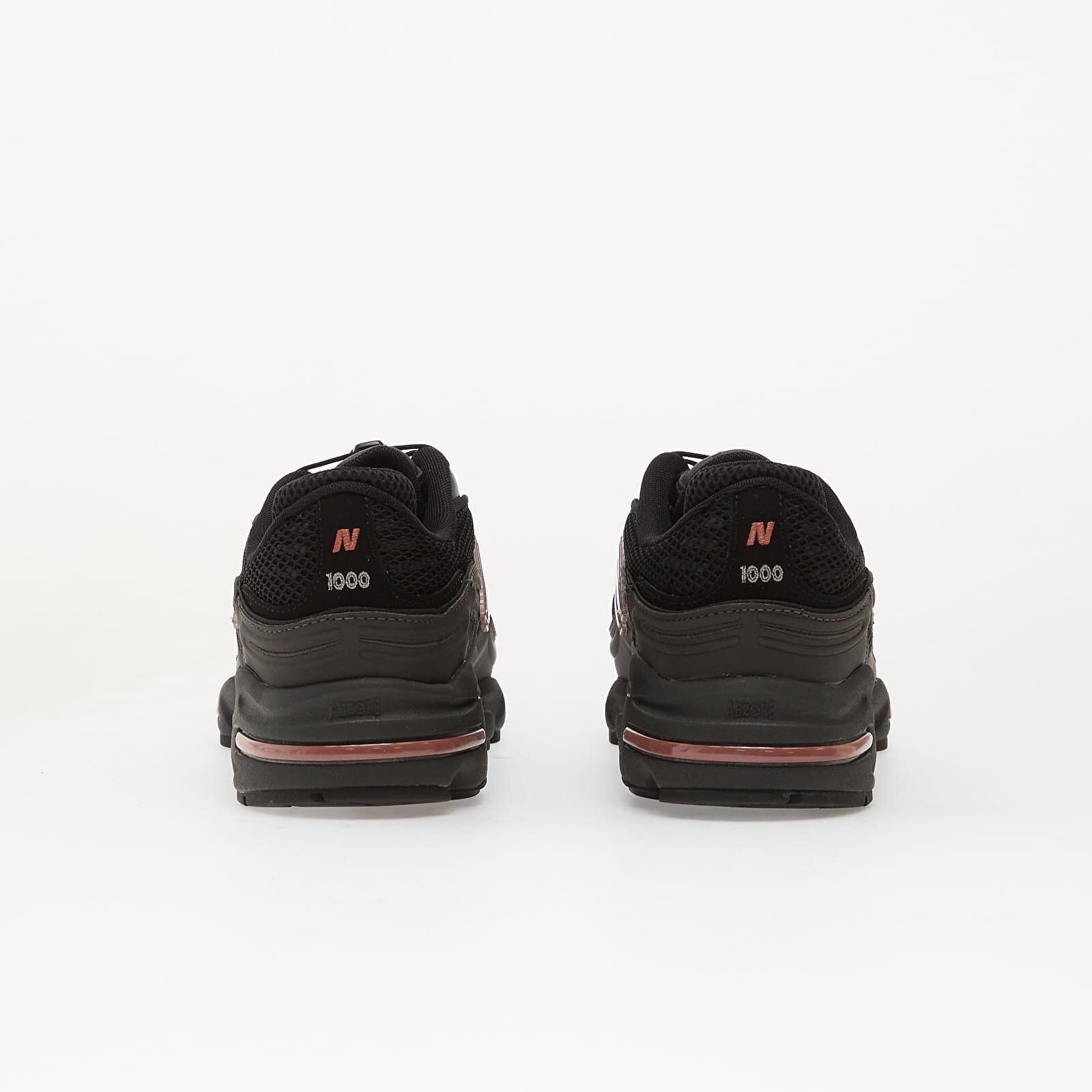 New Balance Сникърси 1000 Black Metallic/ Red Rock