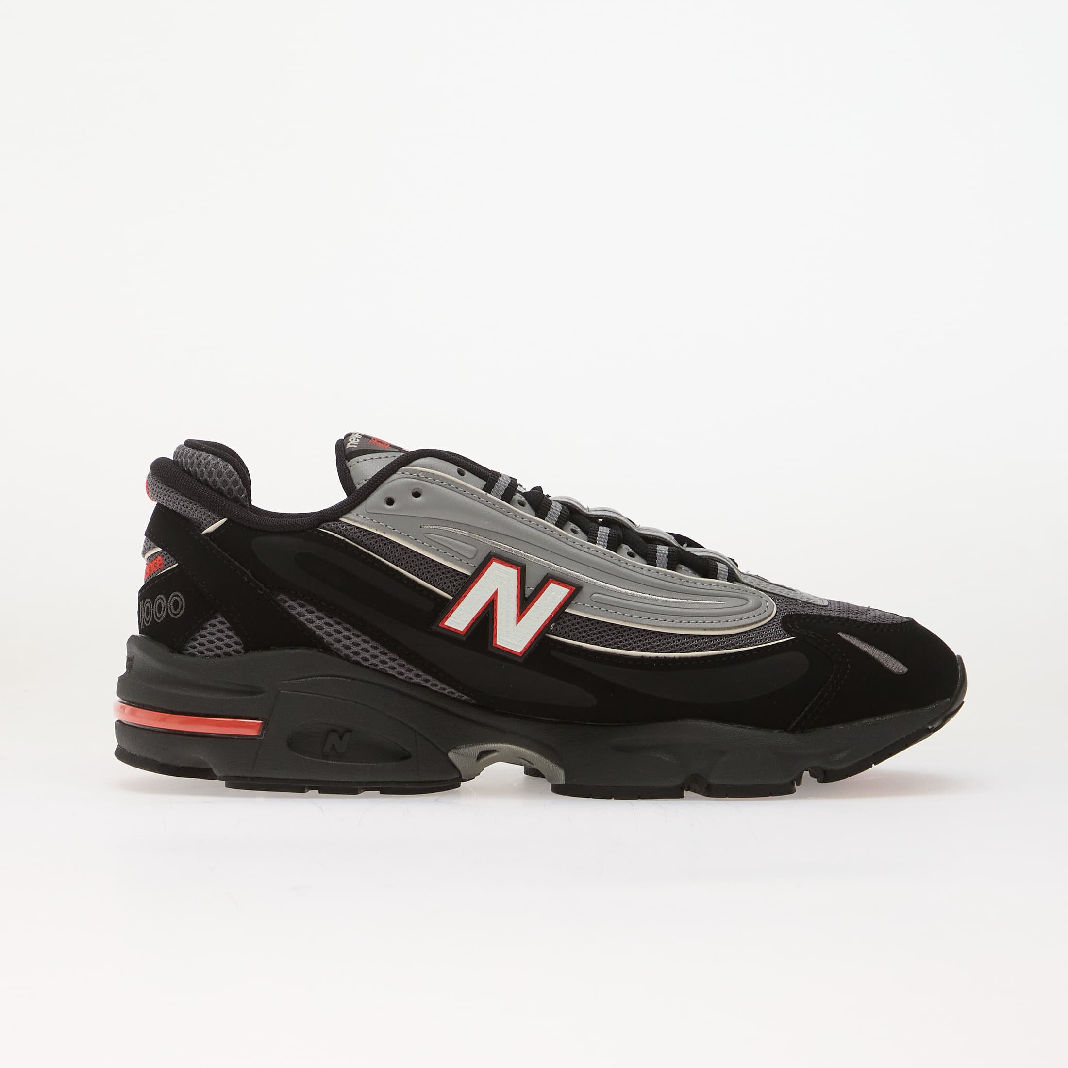 New Balance Сникърси 1000 Black/ Neo Flame