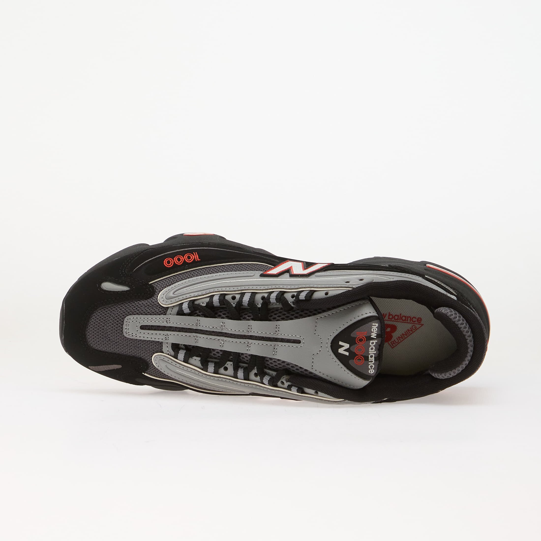 New Balance Сникърси 1000 Black/ Neo Flame