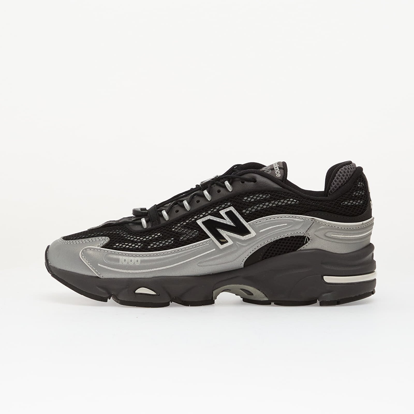 New Balance Сникърси 1000 Silver Metallic/ Black