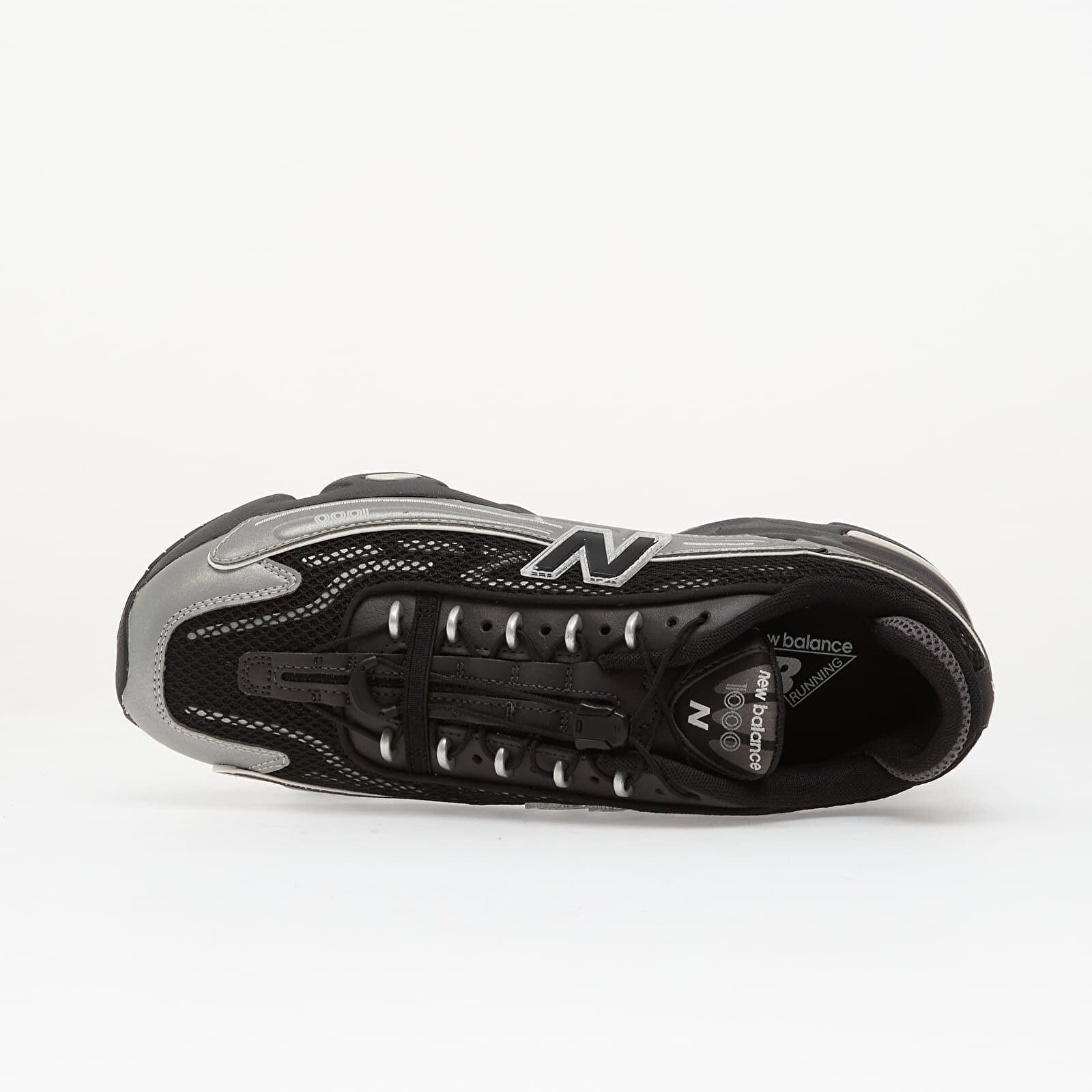 New Balance Сникърси 1000 Silver Metallic/ Black