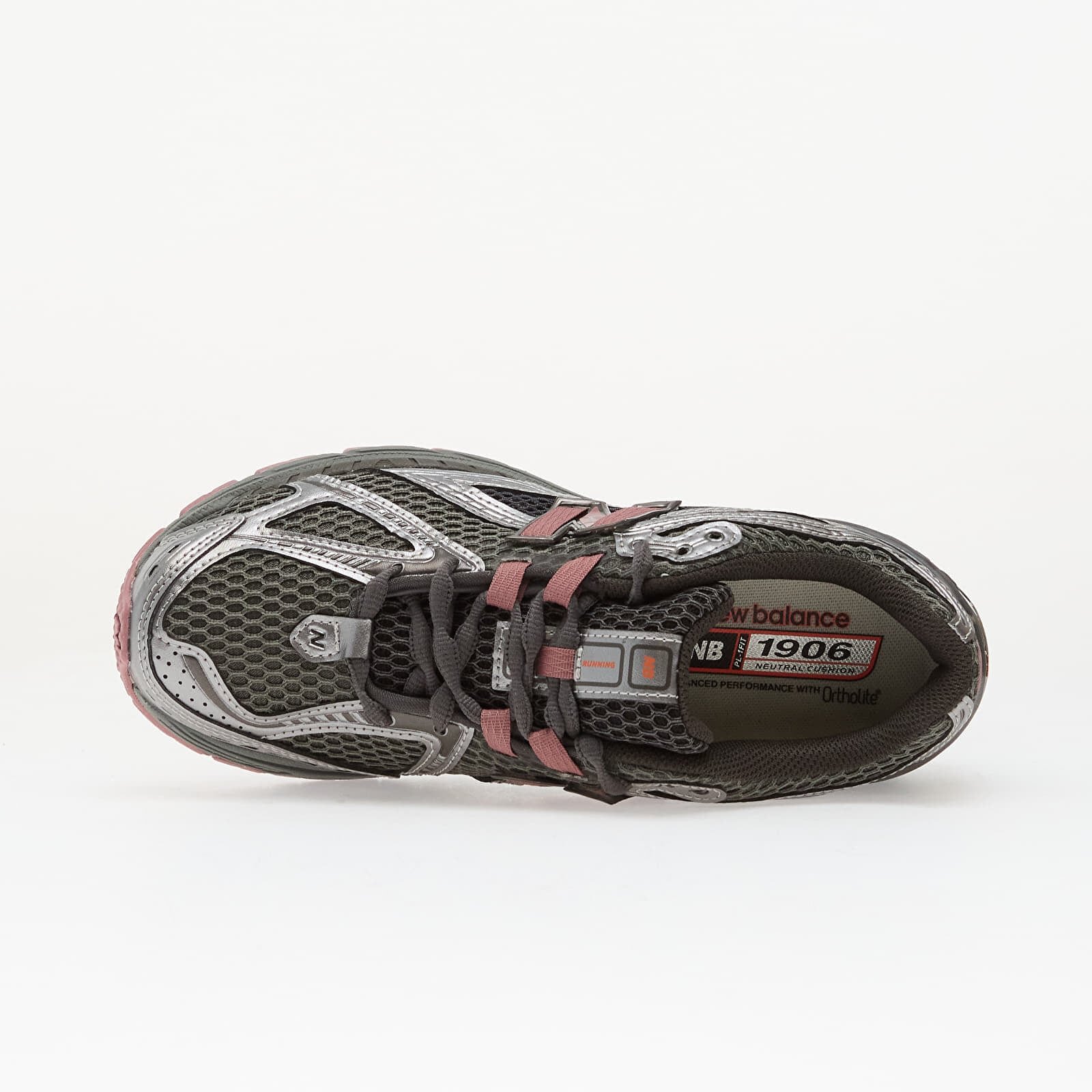 New Balance Сникърси 1906 Dark Silver Metallic/ Rosewood