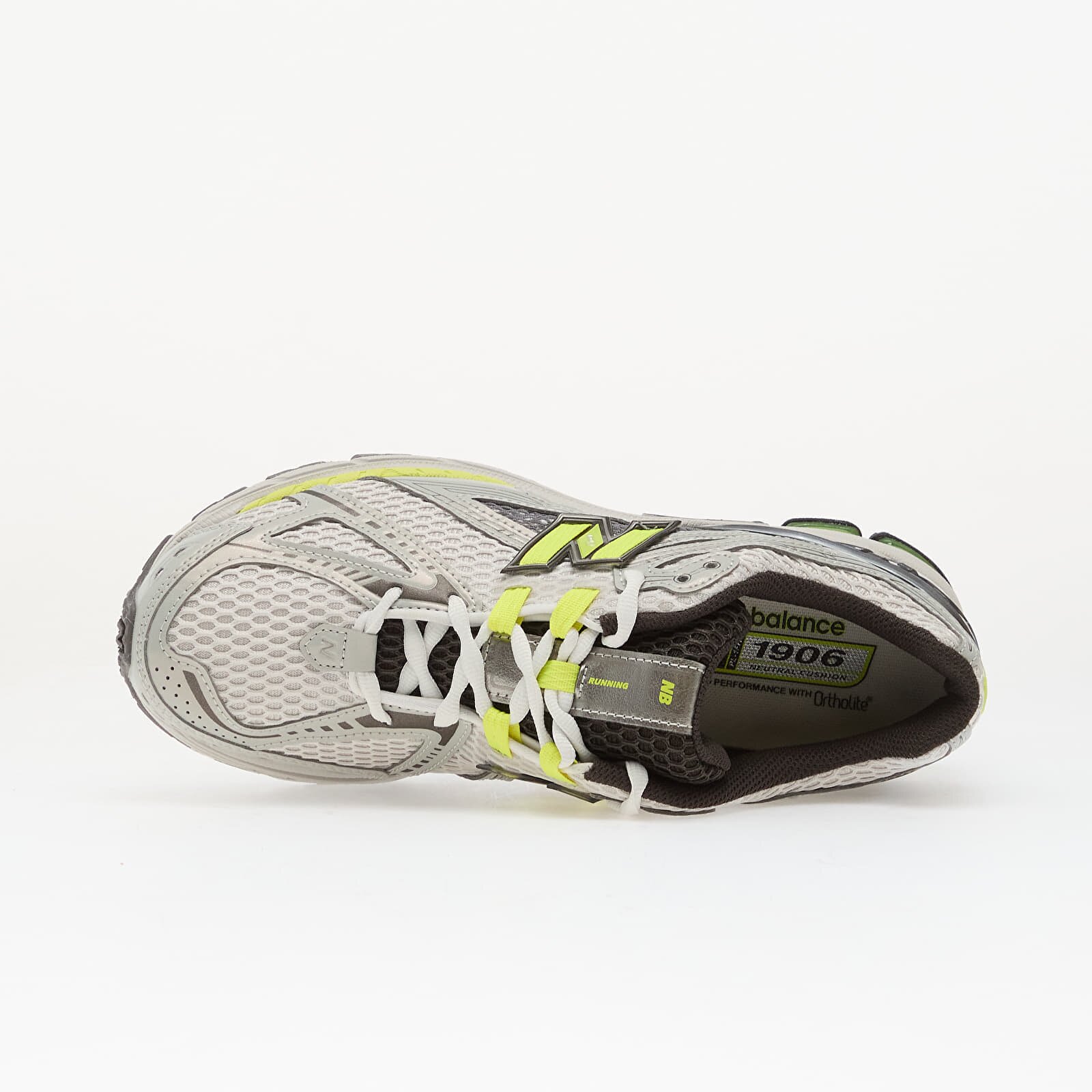 New Balance Сникърси 1906 Light Silver Metallic/ Alkaline Green