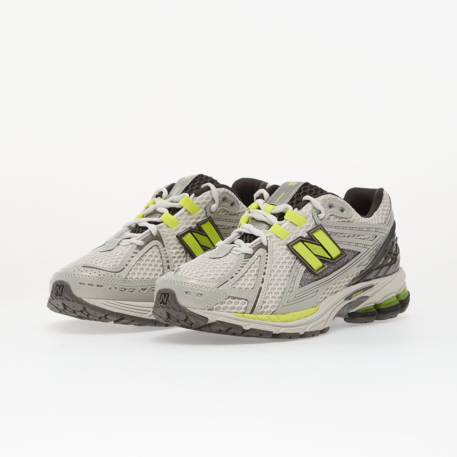 New Balance Сникърси 1906 Light Silver Metallic/ Alkaline Green