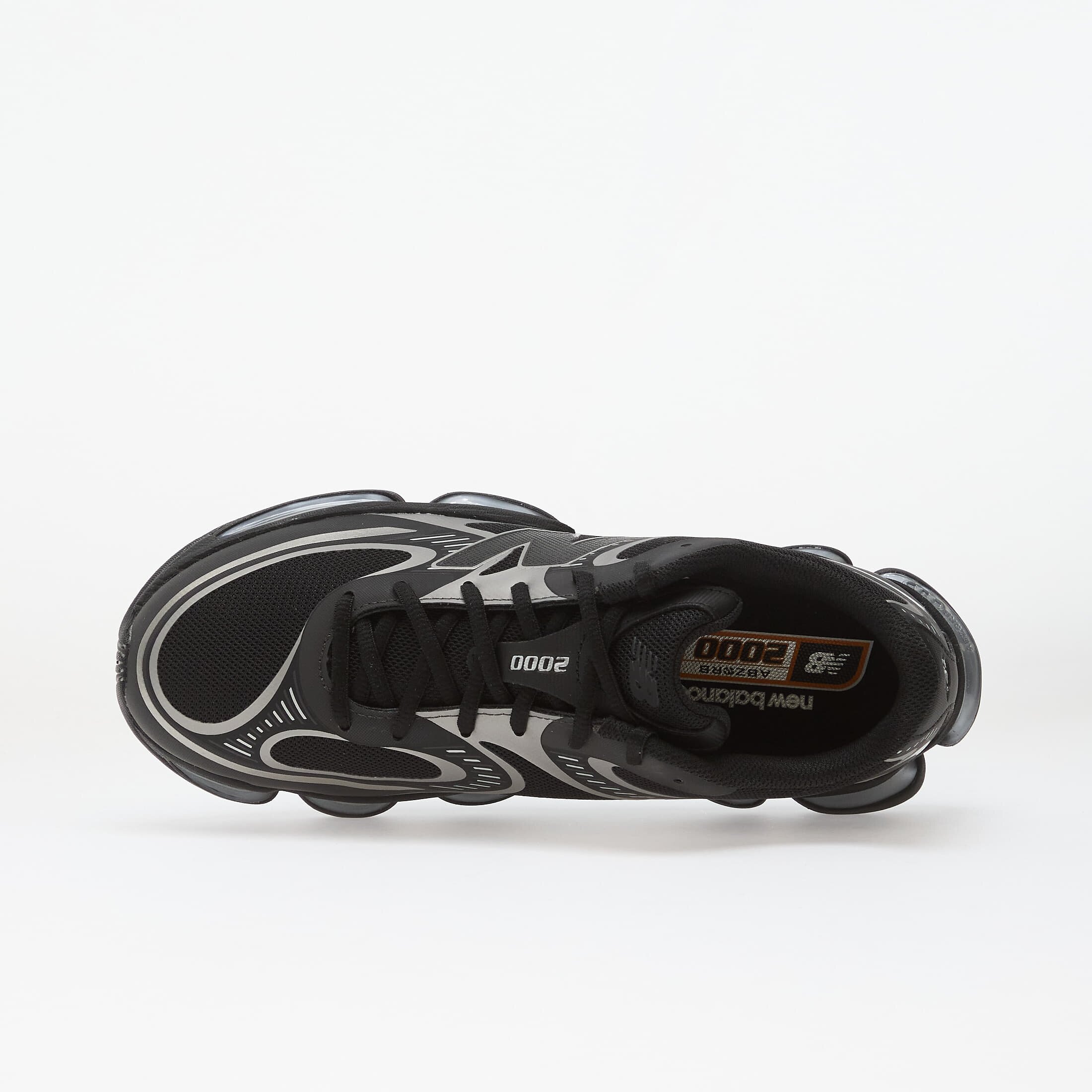 New Balance Сникърси 2000 Black/ Silver Metallic