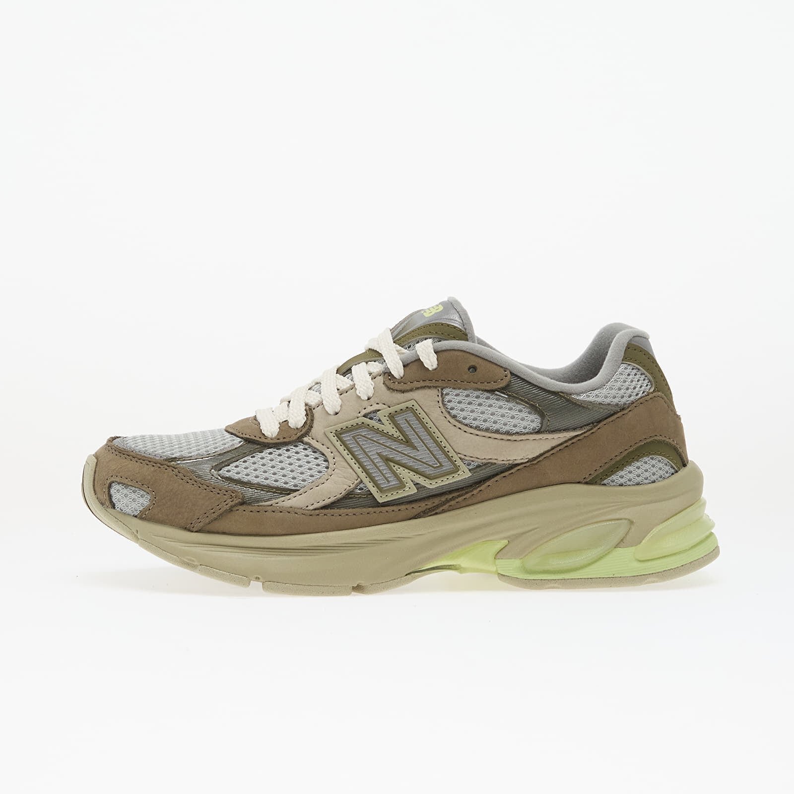 New Balance Сникърси 2010 Covert Green/ Dry Lime/ Lone Star Grey