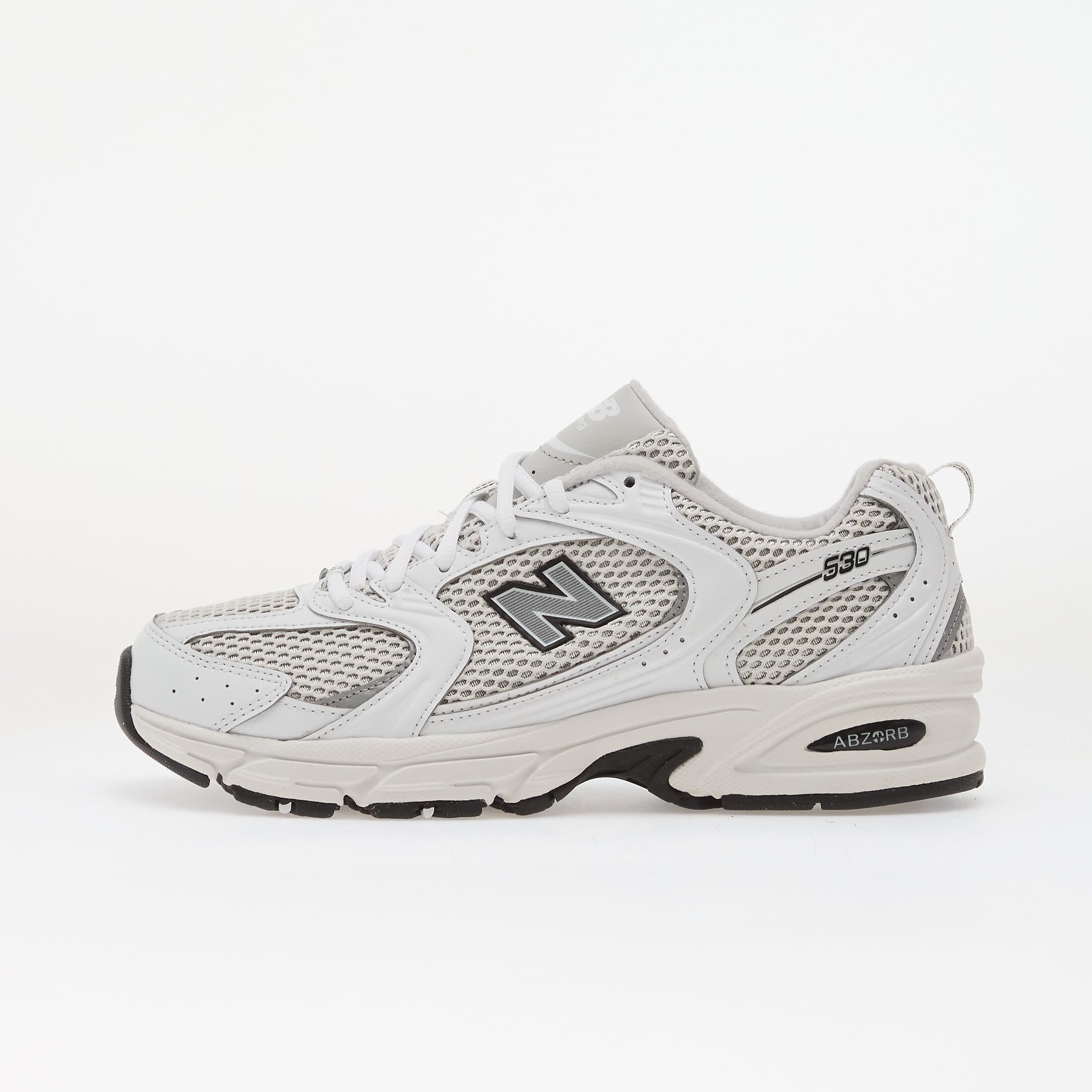 New Balance Сникърси 530 White/ Silver Metallic/ Black