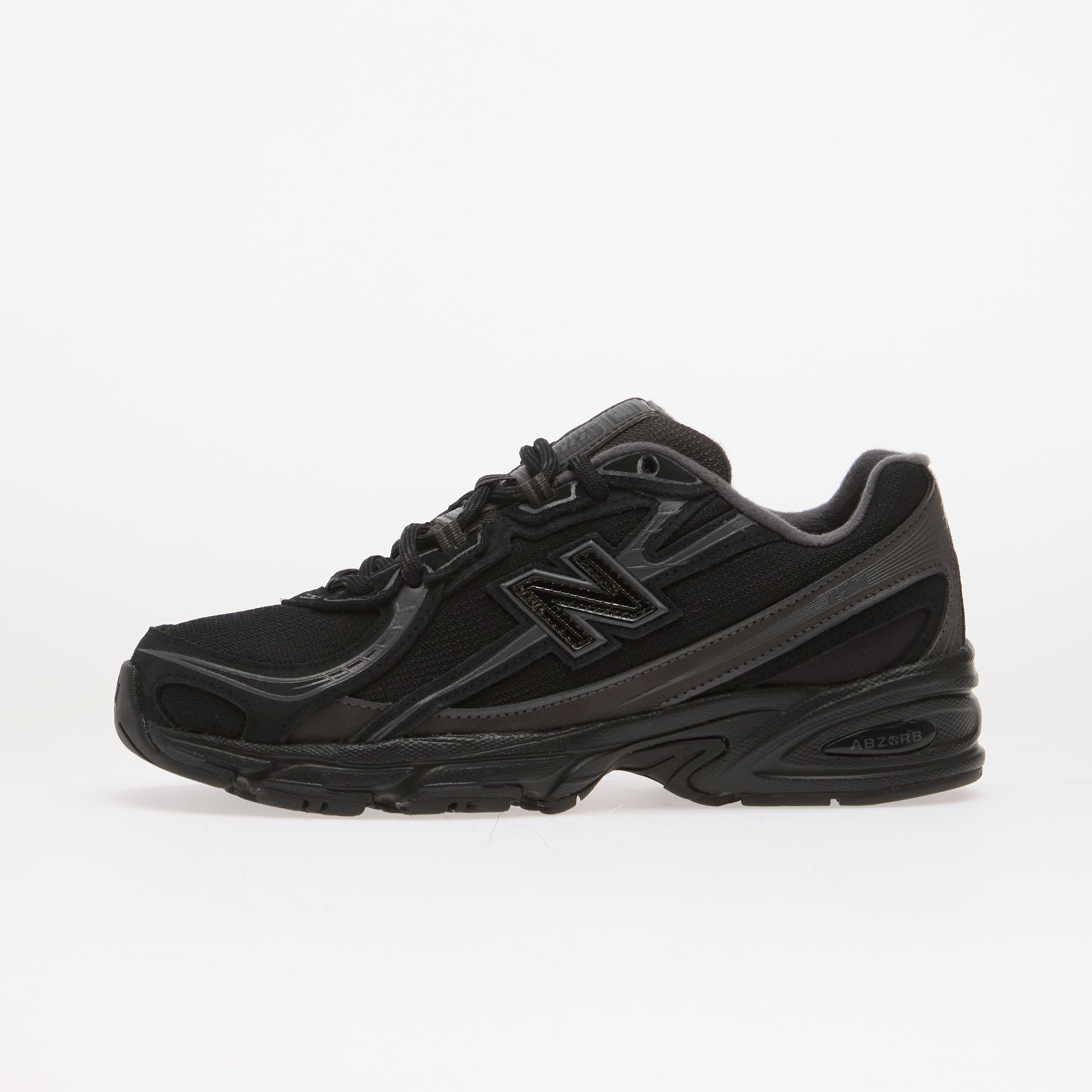 New Balance Сникърси 740 Black/ Black