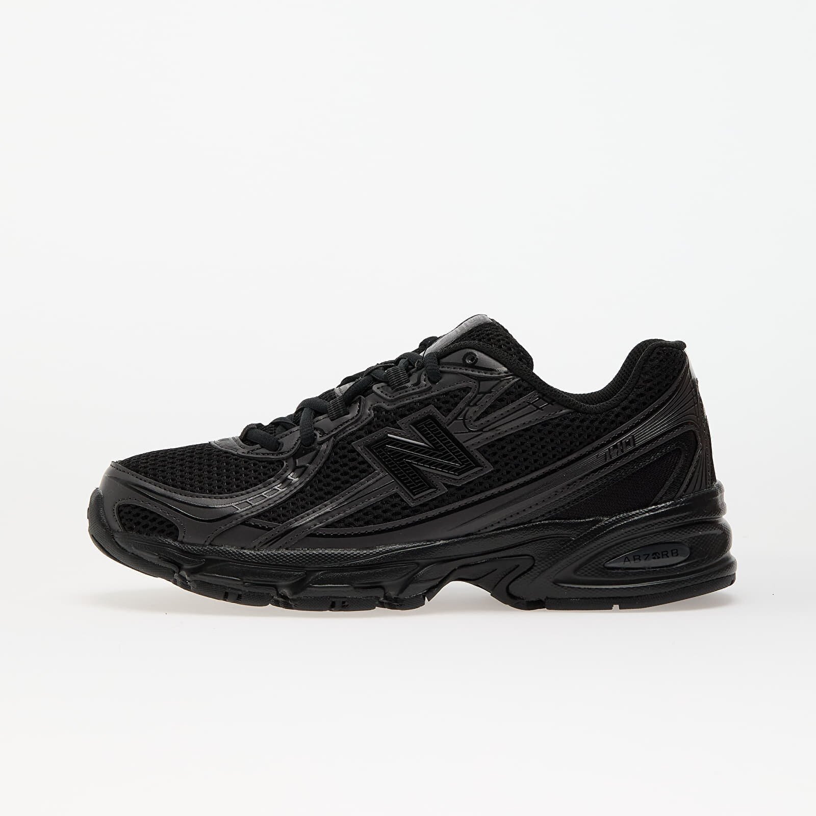 New Balance Сникърси 740 Black/ Black Cement