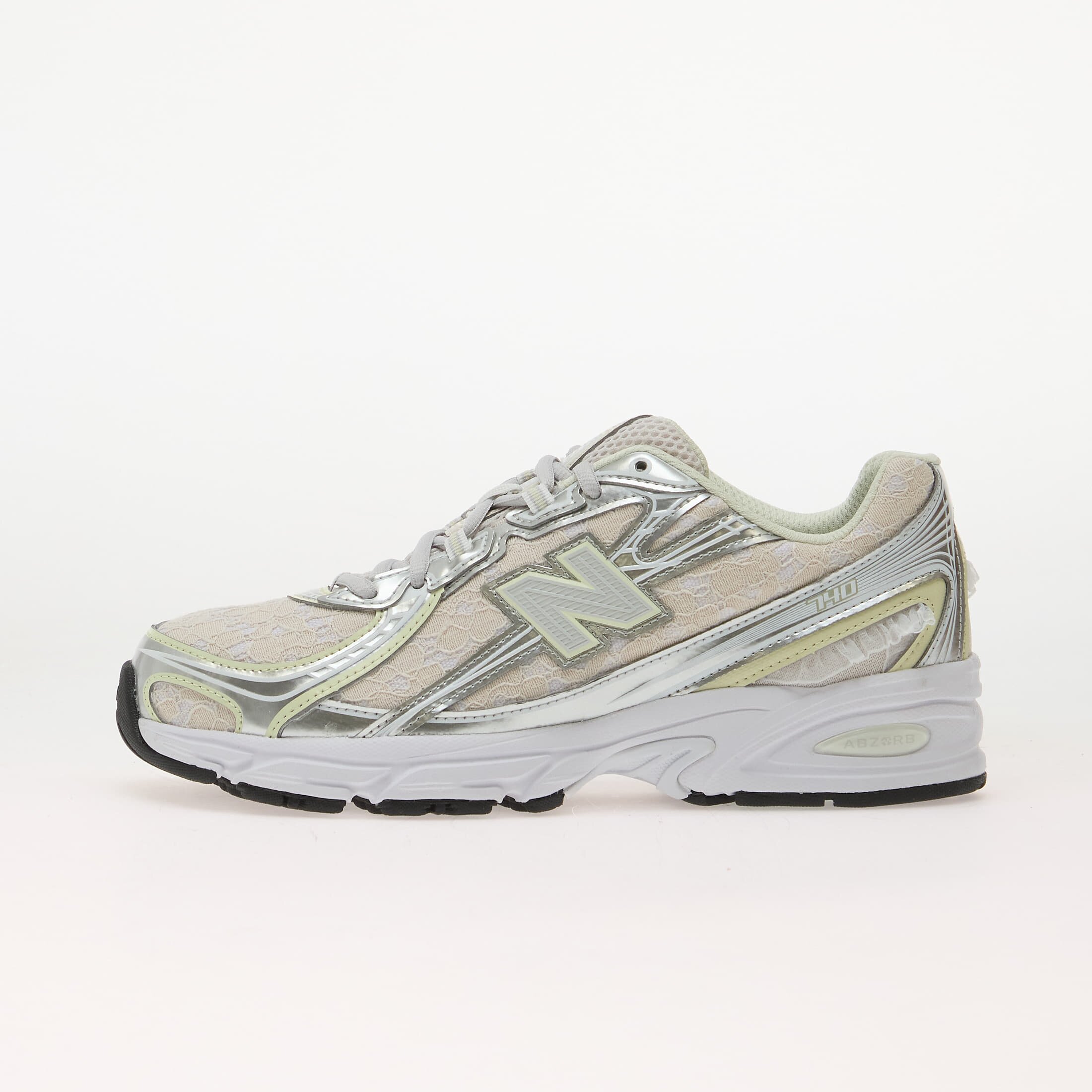 New Balance Сникърси 740 Moonbeam/ Light Silver Metallic