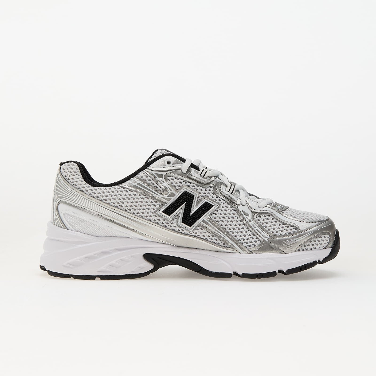 New Balance Сникърси 740 White/ Silver Metallic/ Black Nw2