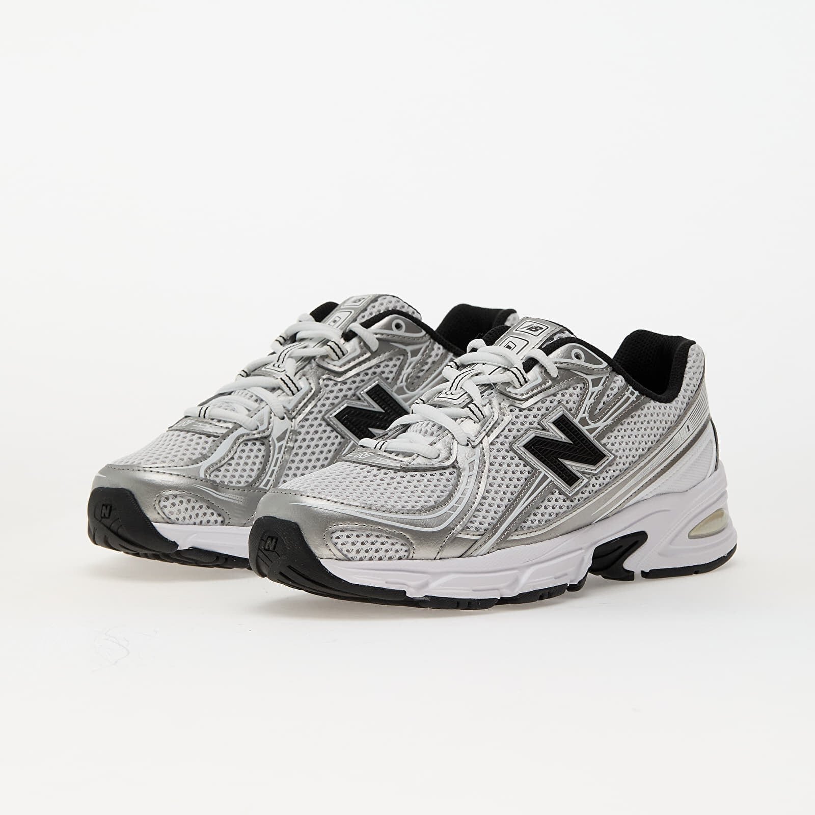 New Balance Сникърси 740 White/ Silver Metallic/ Black Nw2