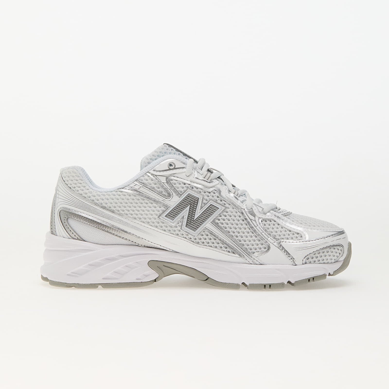 New Balance Сникърси 740 White/ Silver Metallic/ Reflection Wm2
