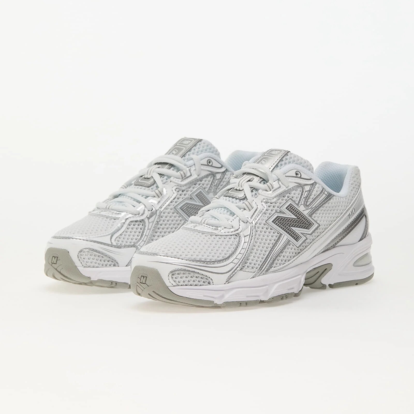 New Balance Сникърси 740 White/ Silver Metallic/ Reflection Wm2
