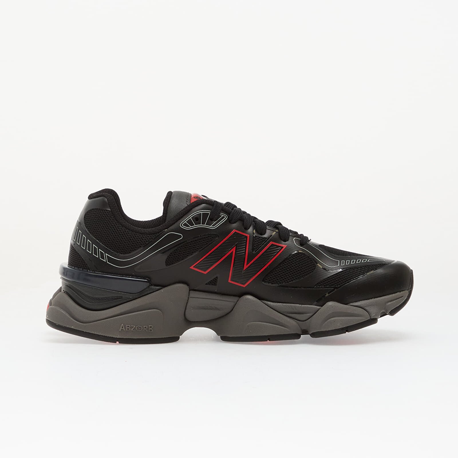 New Balance Сникърси 9060 Black/ Fire Cracker