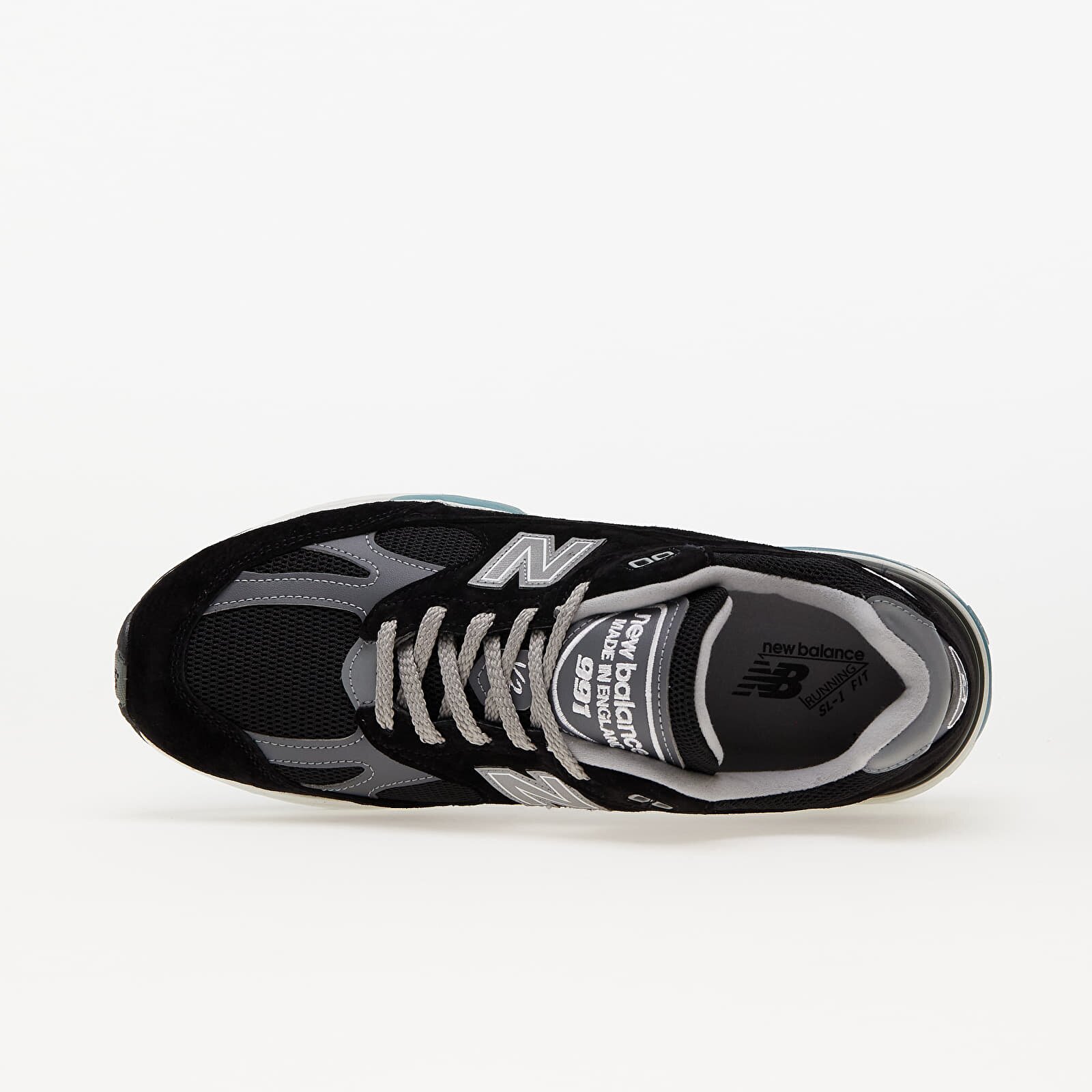 New Balance Сникърси 991 Made in UK Black/ Smoked Pearl/ Silver Bk2
