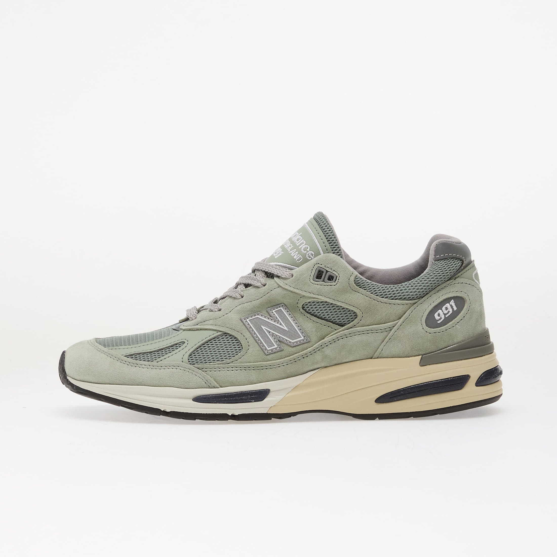 New Balance Сникърси 991 Made in UK Green