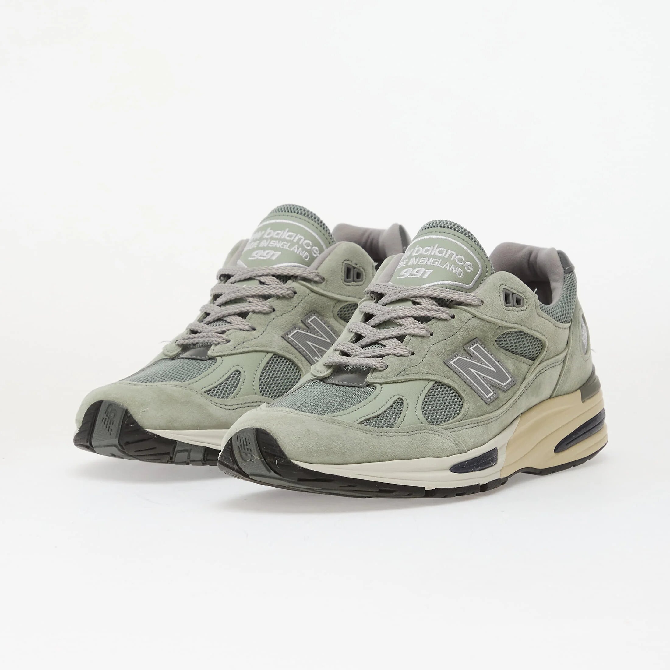 New Balance Сникърси 991 Made in UK Green