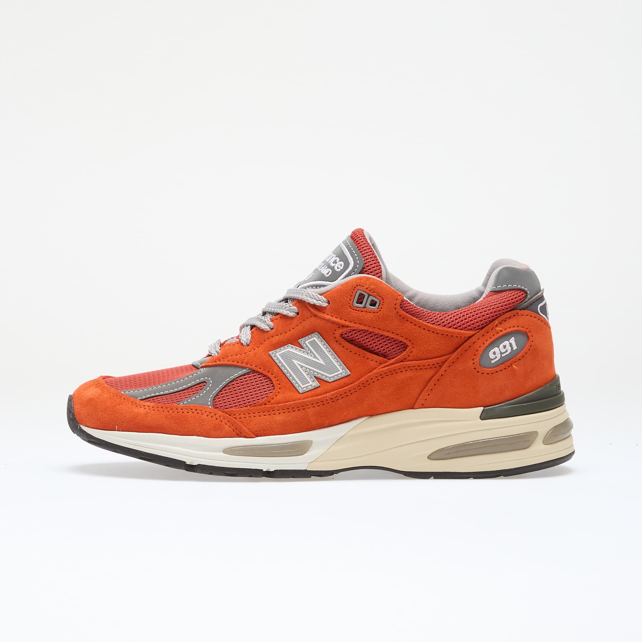 New Balance Сникърси 991 Made in UK Orange