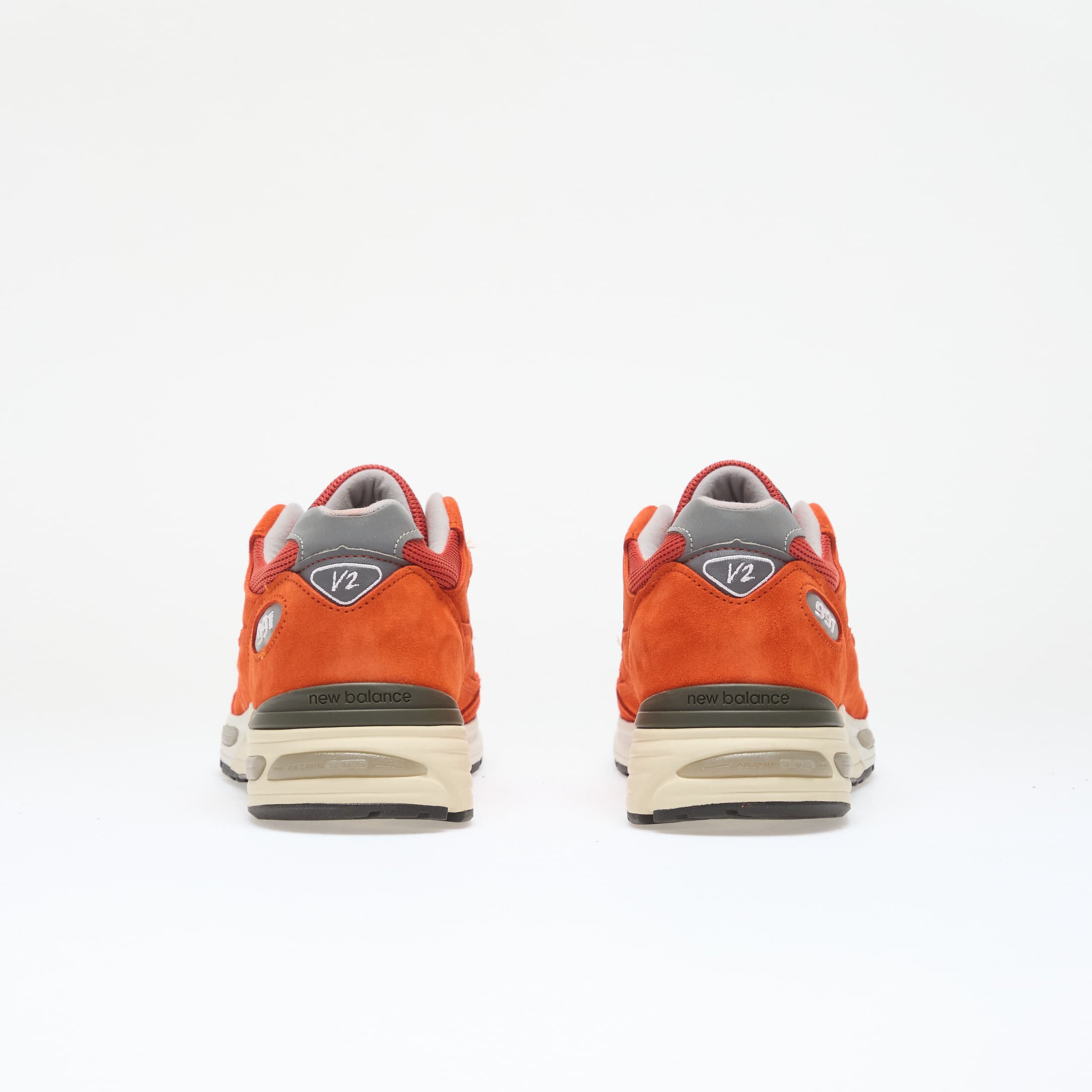 New Balance Сникърси 991 Made in UK Orange