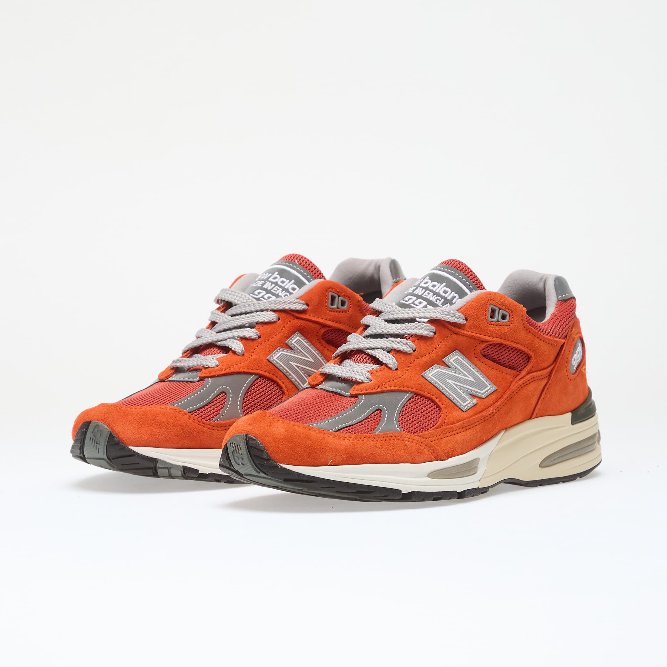 New Balance Сникърси 991 Made in UK Orange