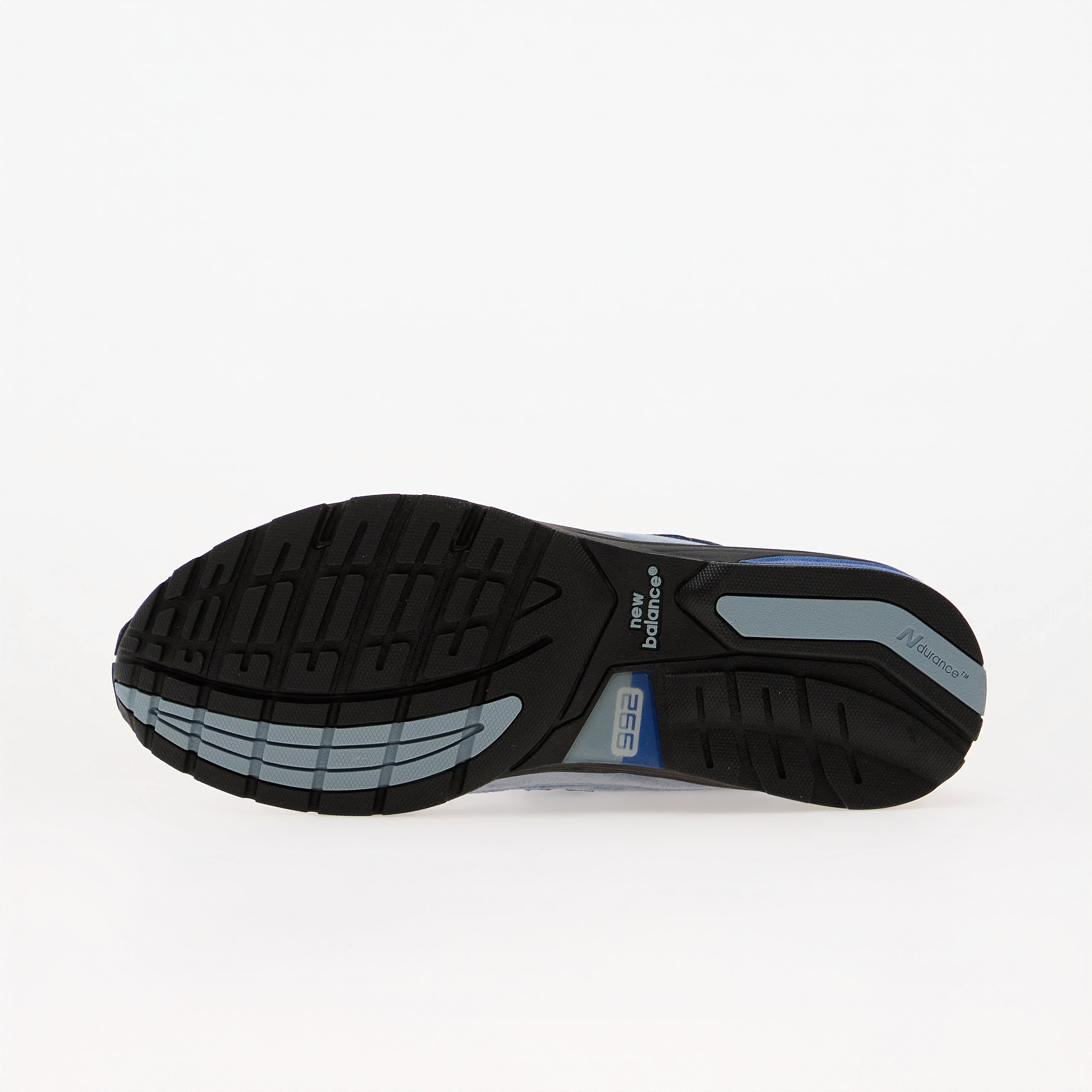 New Balance Сникърси 992 Made in USA Light Artic Grey/ Black/ Blue Gemstone