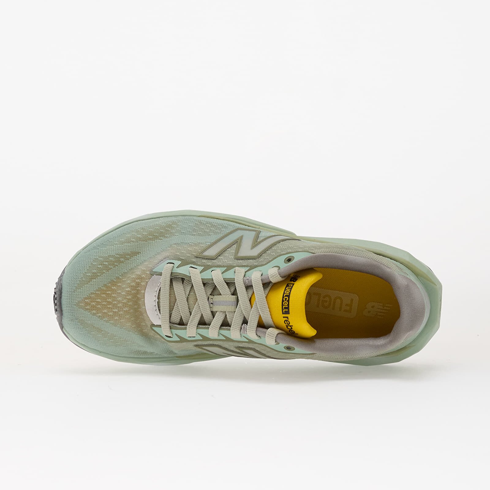 New Balance Сникърси Fuelcell Rebel v5 Td5 Garter Snake/ Mosaic Green/ Ginger Lemon
