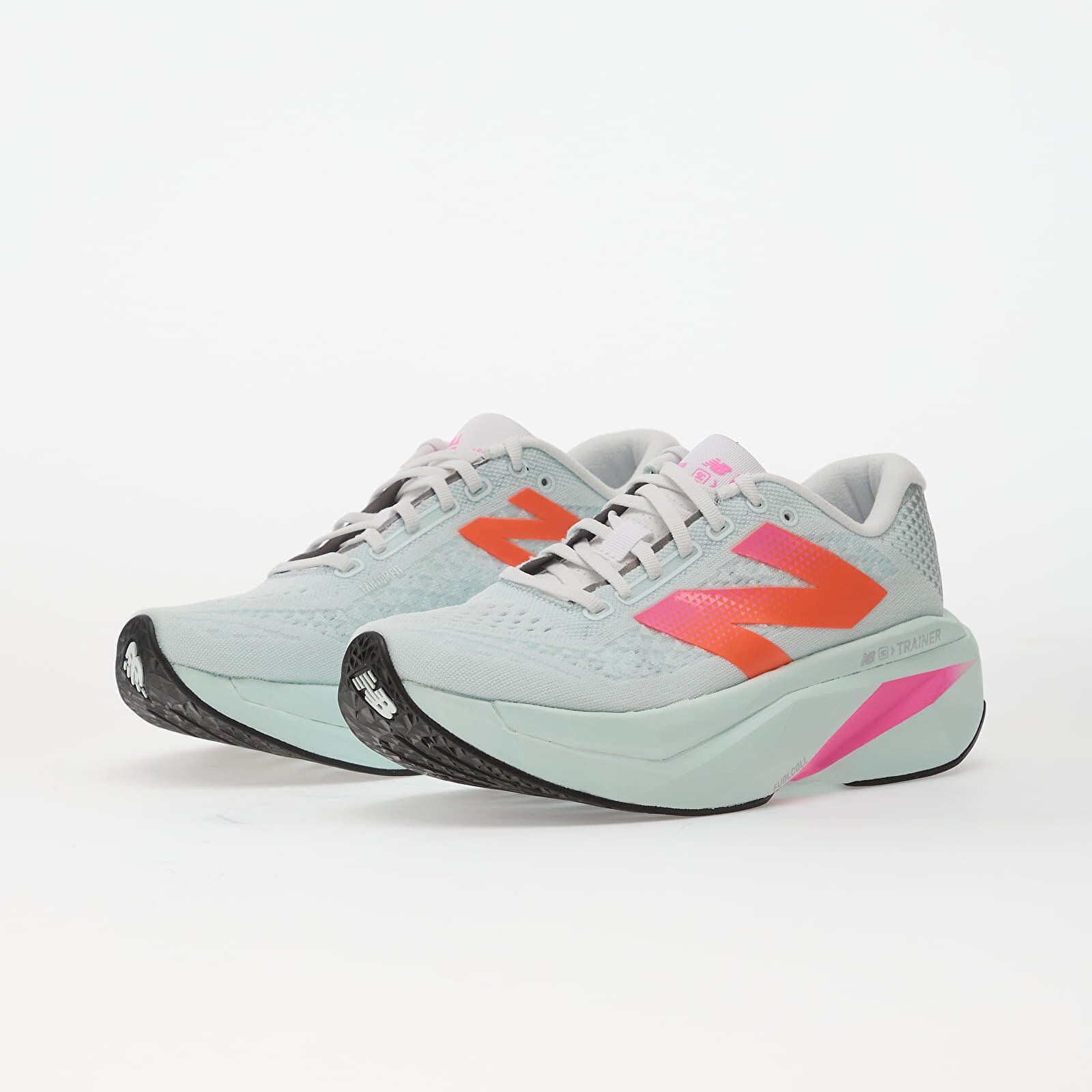 New Balance Сникърси FuelCell SuperComp Trainer v3 Glint Blue/ Daybreak