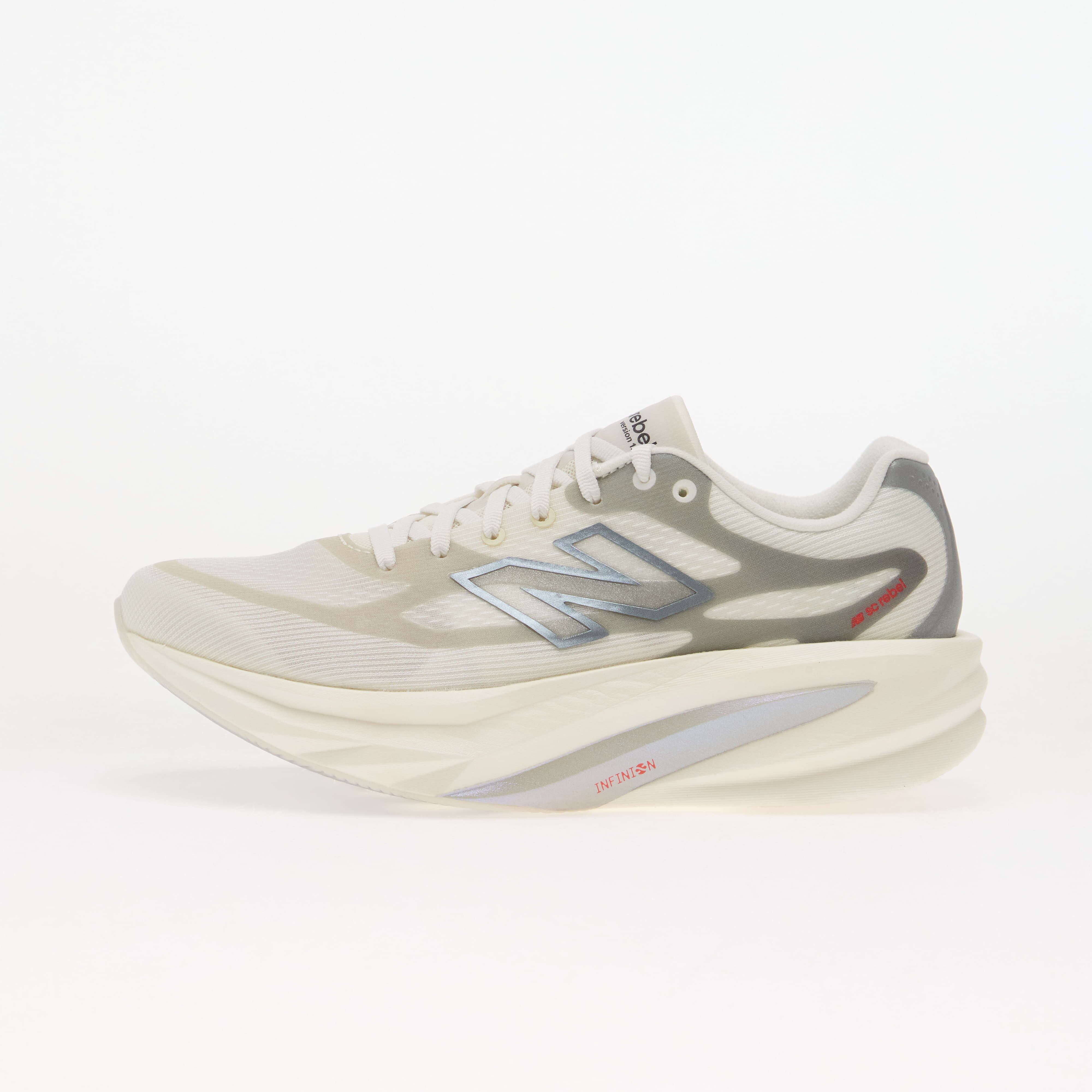New Balance Сникърси Infinion SuperComp Rebel v1 Sea Salt/ Neo Flame