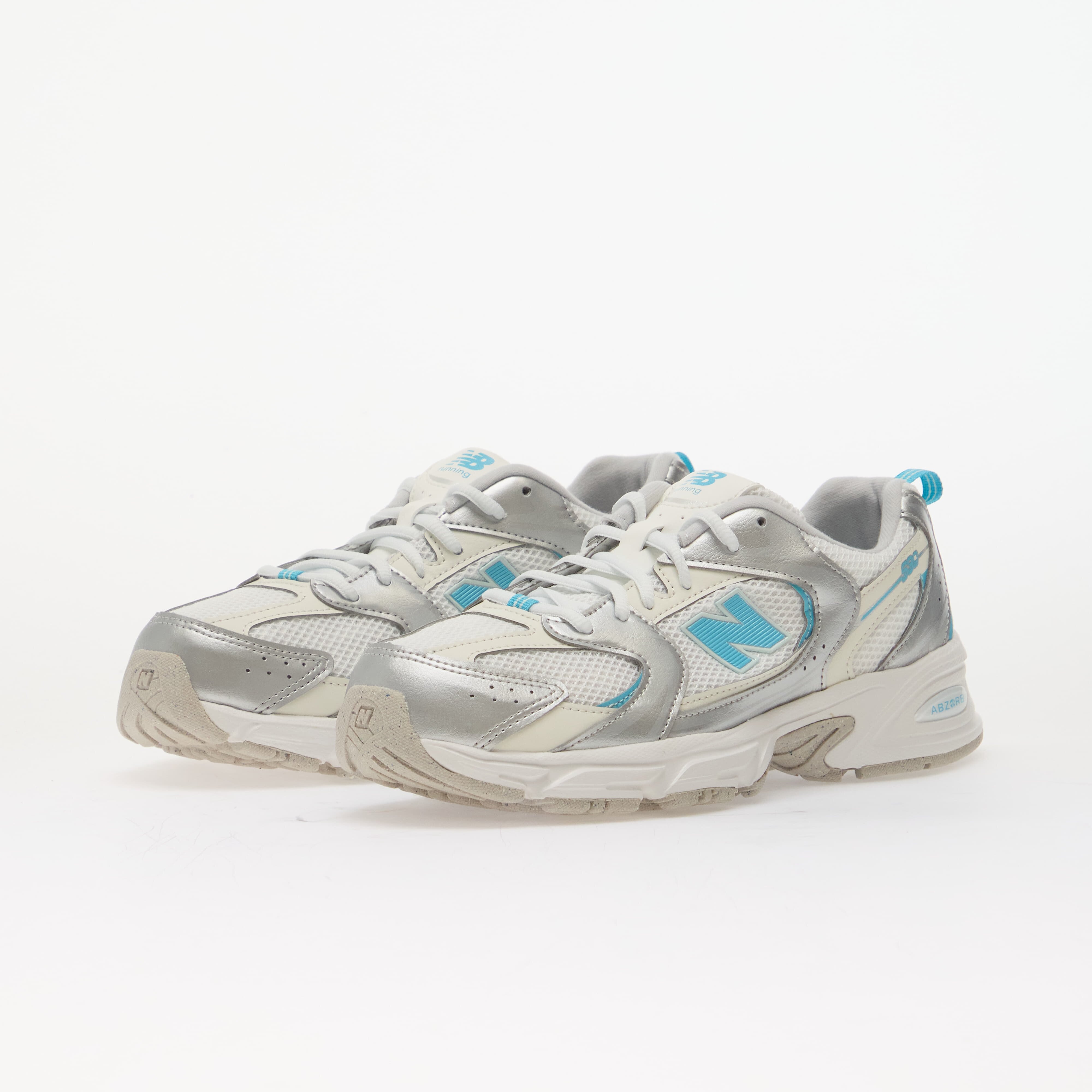 New Balance Сникърси Kids 530 White/ Silver/ Blue