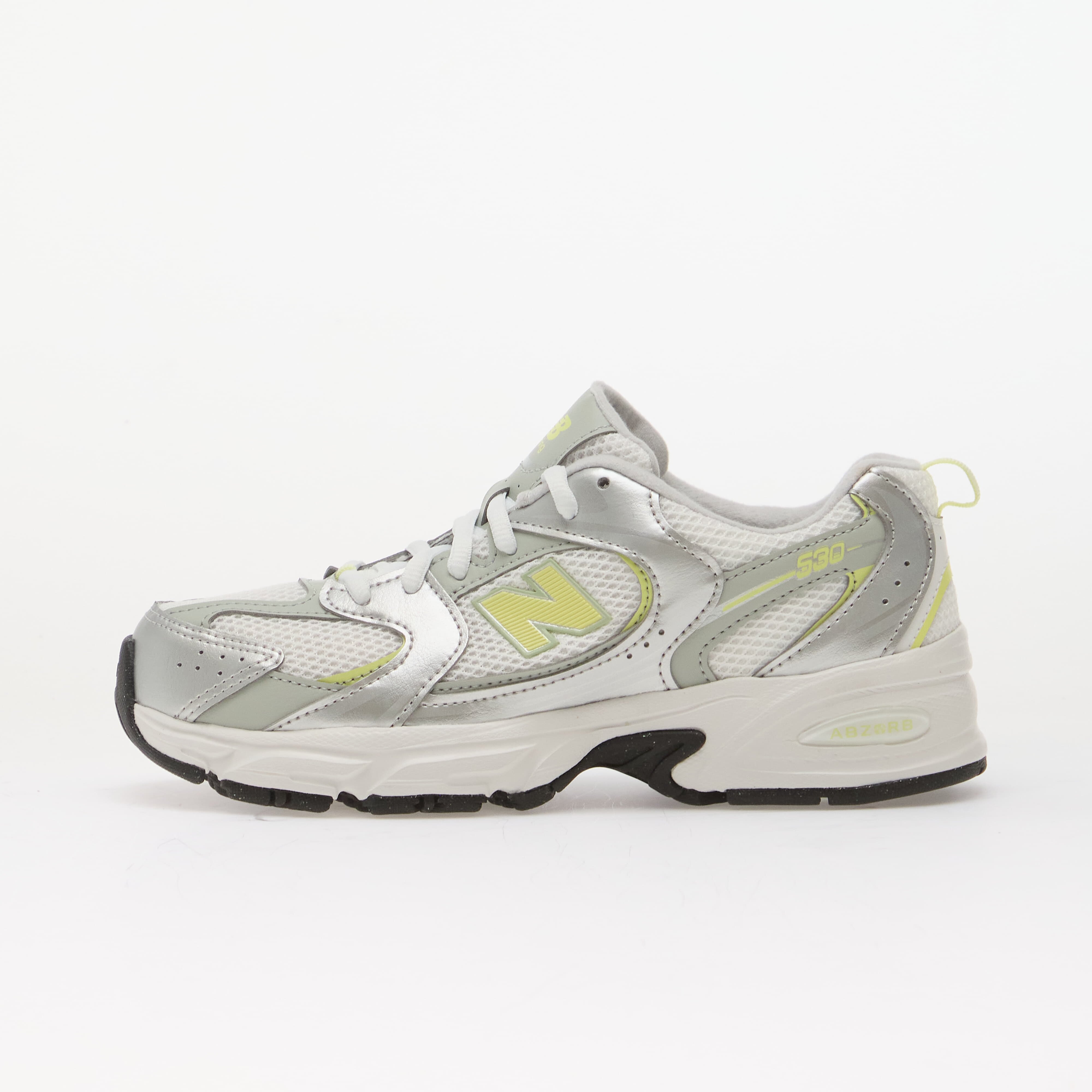 New Balance Сникърси Kids 530 White/ Silver/ Yellow
