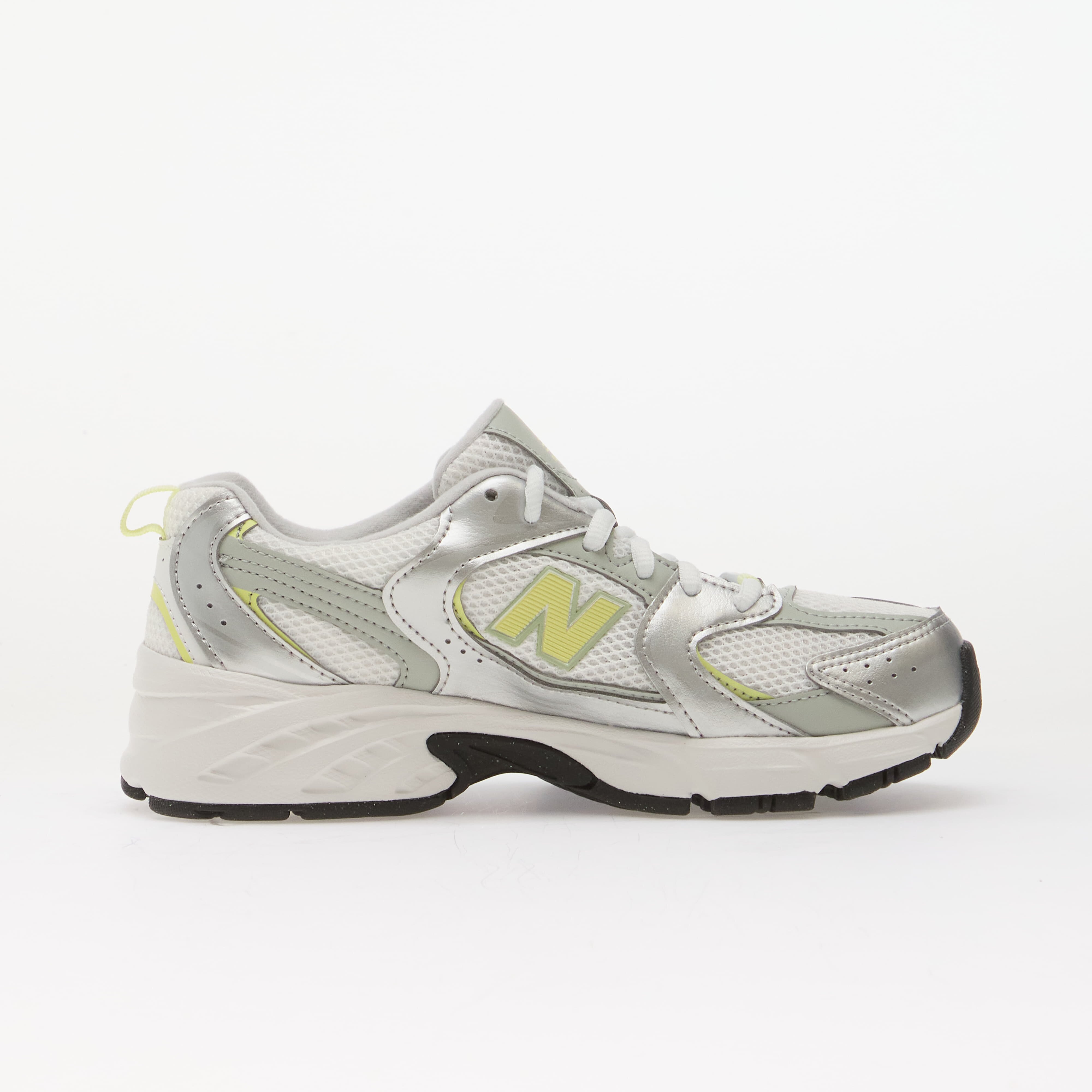 New Balance Сникърси Kids 530 White/ Silver/ Yellow