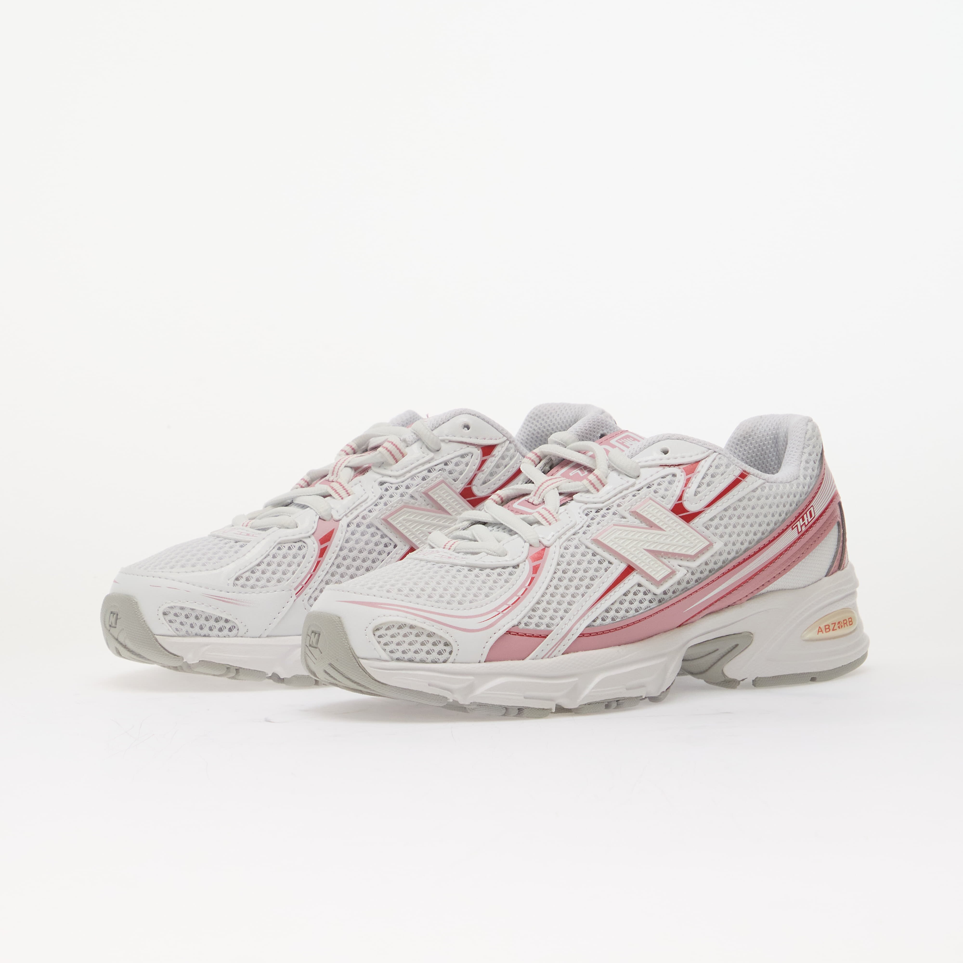 New Balance Сникърси Kids 740 White/ Pink