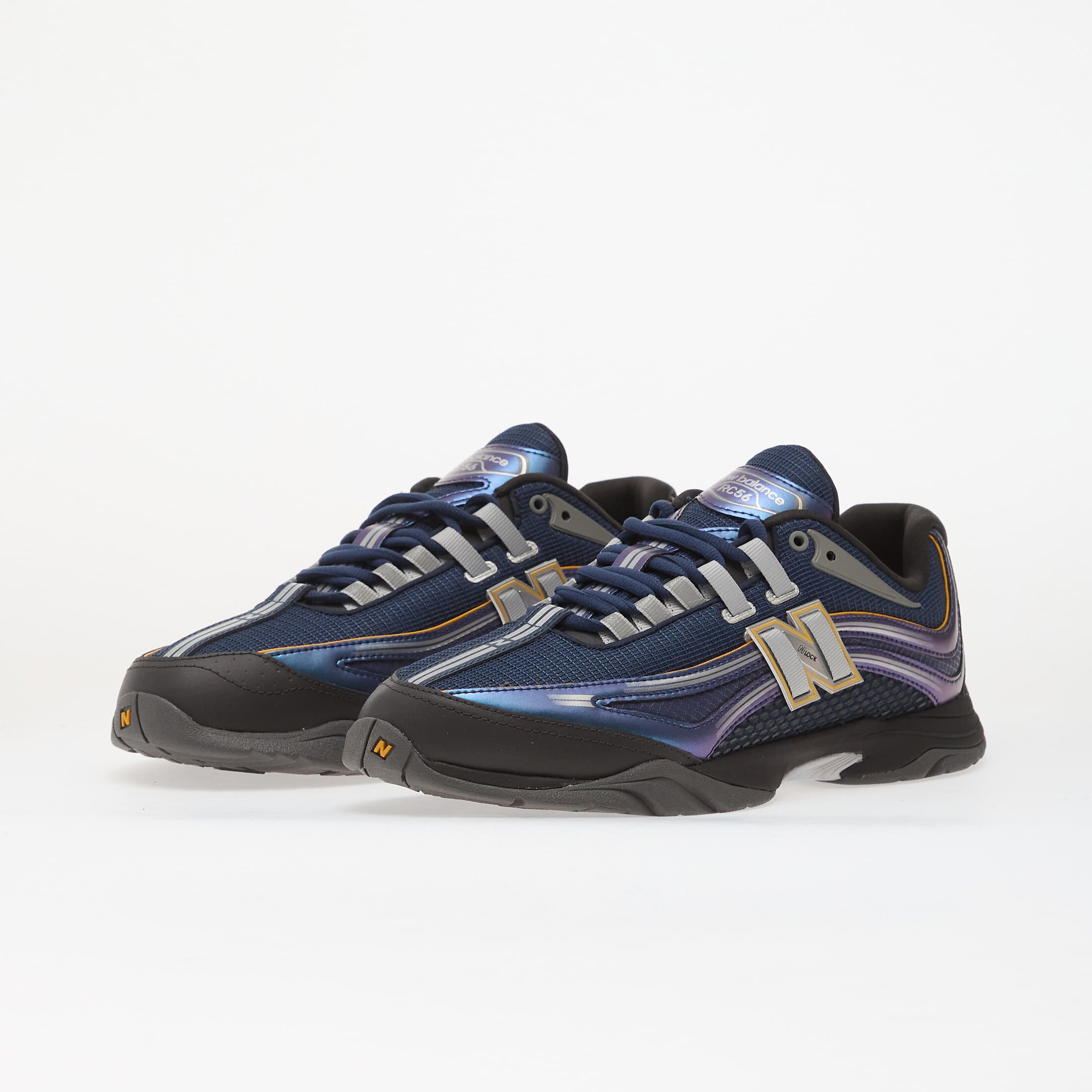 New Balance Сникърси URC56 Silver Metallic/ Nb Navy