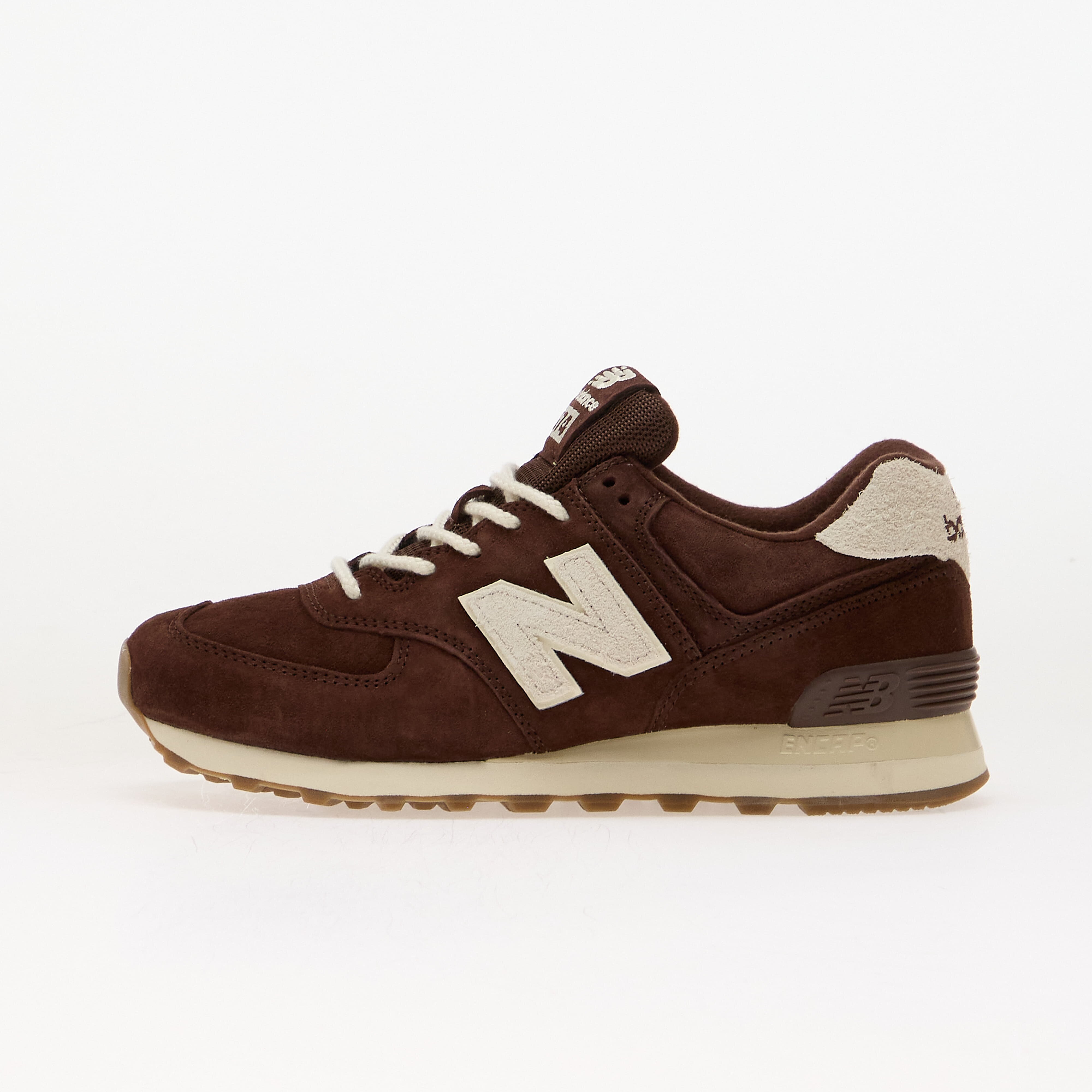 New Balance Сникърси W574 Brown