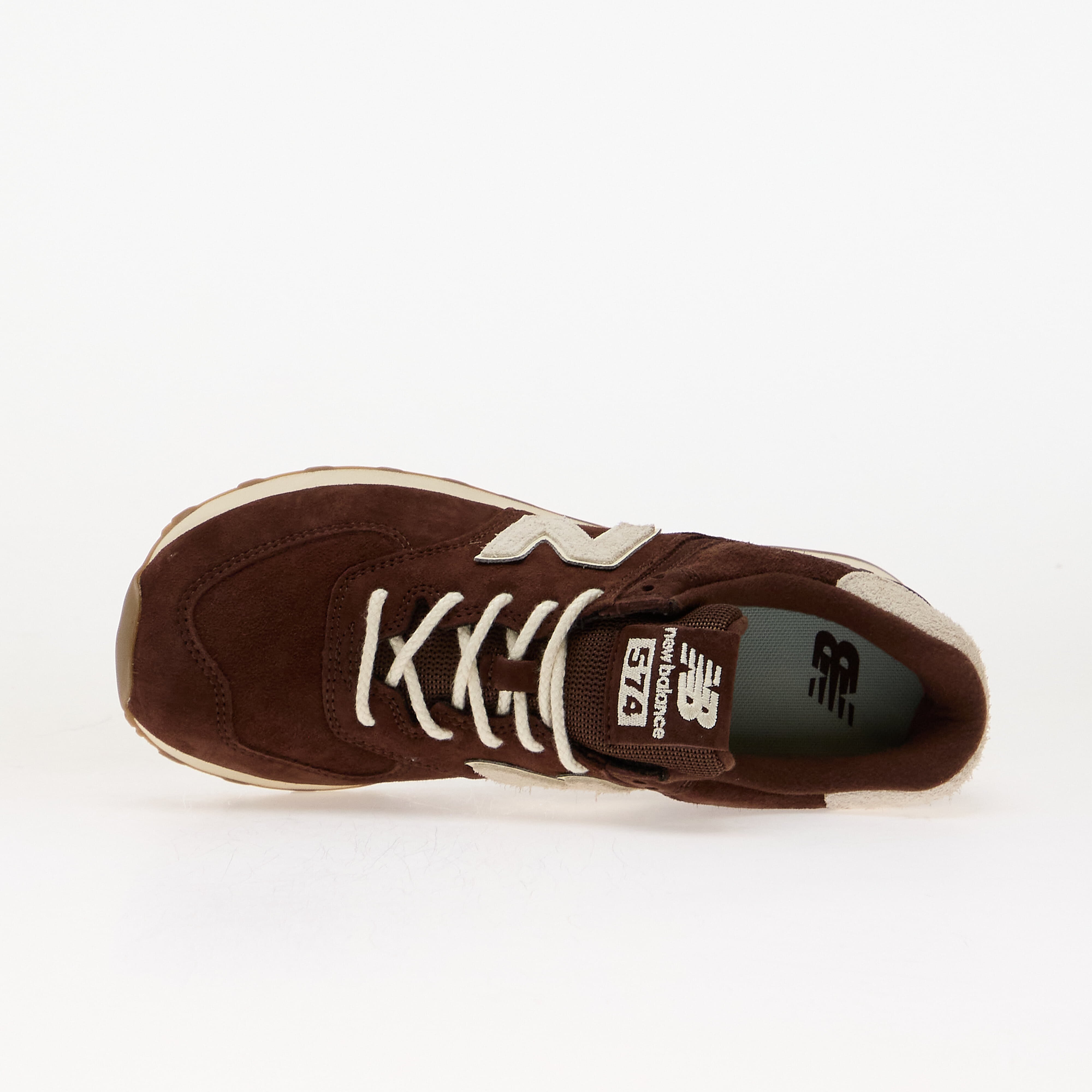 New Balance Сникърси W574 Brown