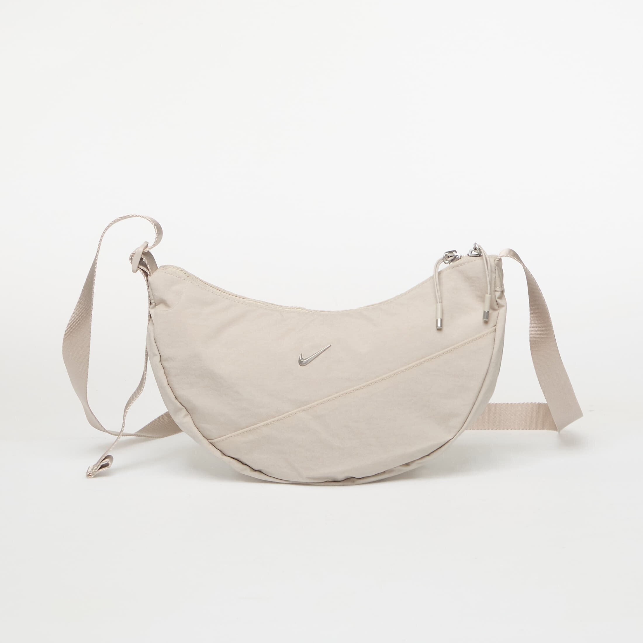 Nike Чанта Aura Crescent Crossbody Bag 4L Cream Ii/ Cream Ii/ Mt Silver Brl