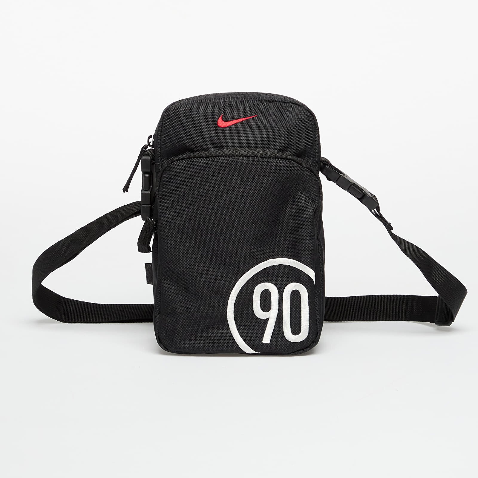 Nike Чанта Heritage Total 90 Crossbody Bag (4L) Black/ Black/ Gym Red