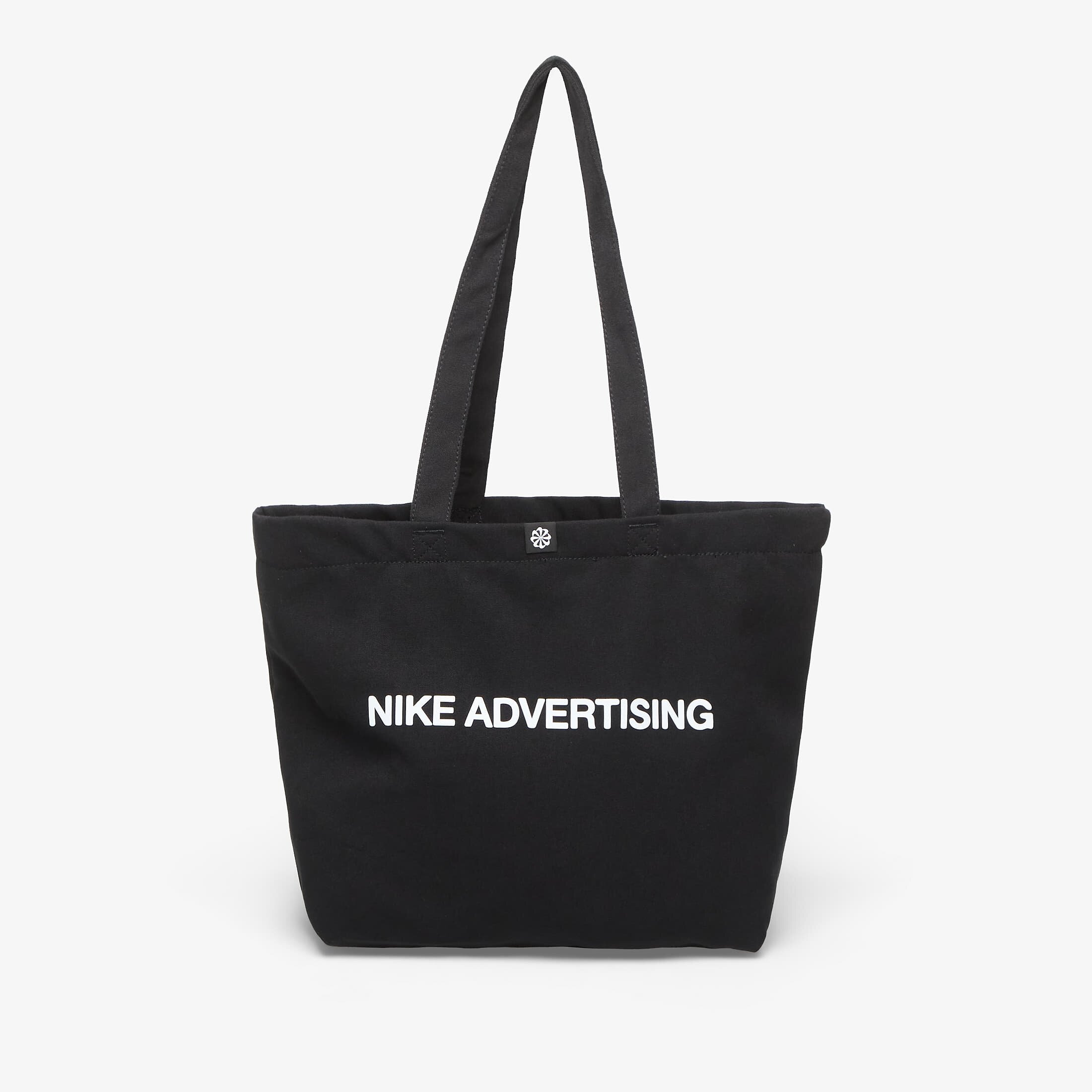 Nike Чанта Heritage "Your Message Here" Tote Bag 22L Black/ White/ Safety Orange