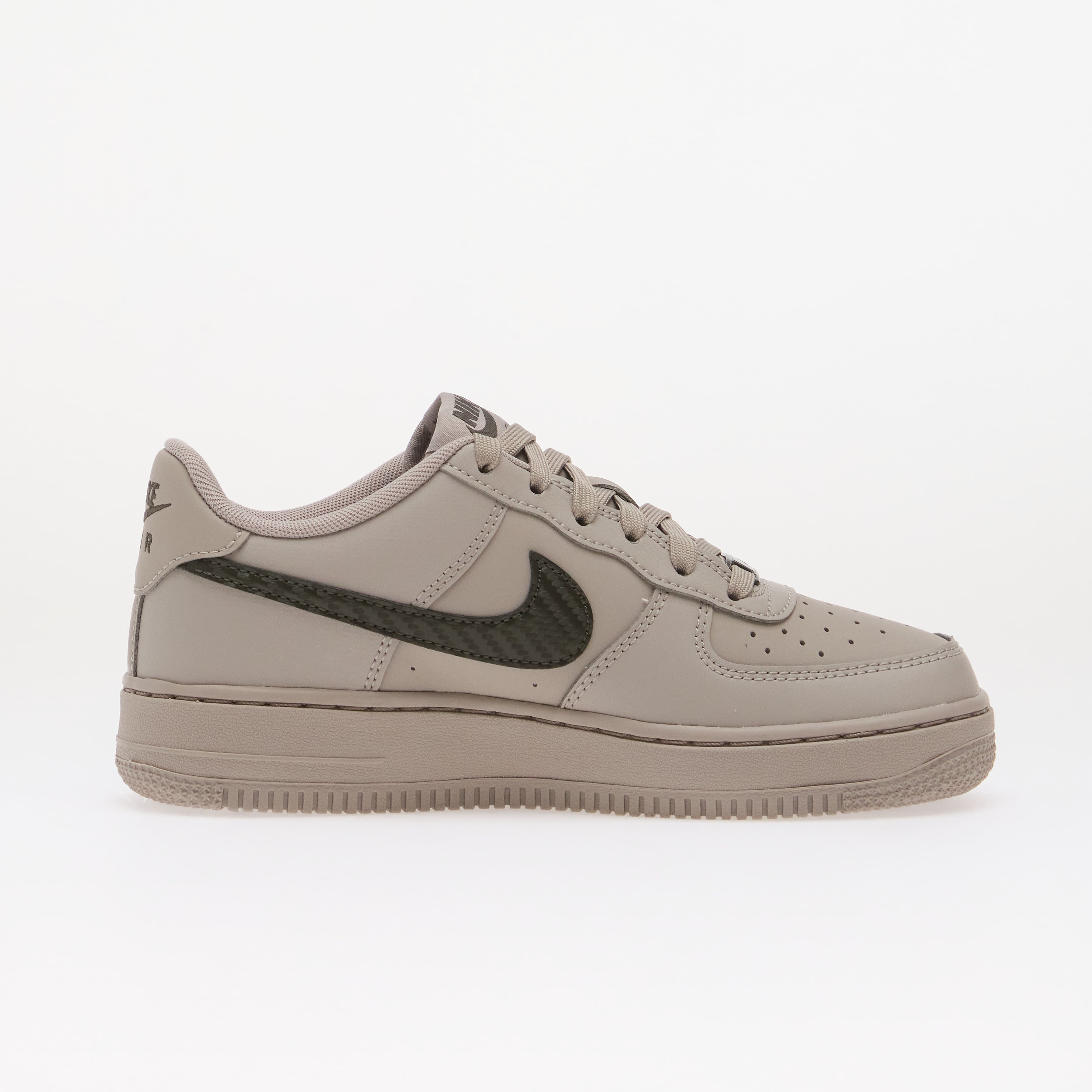 Nike Обувки Air Force 1 Tech Essential Kids College Grey/ Newsprint