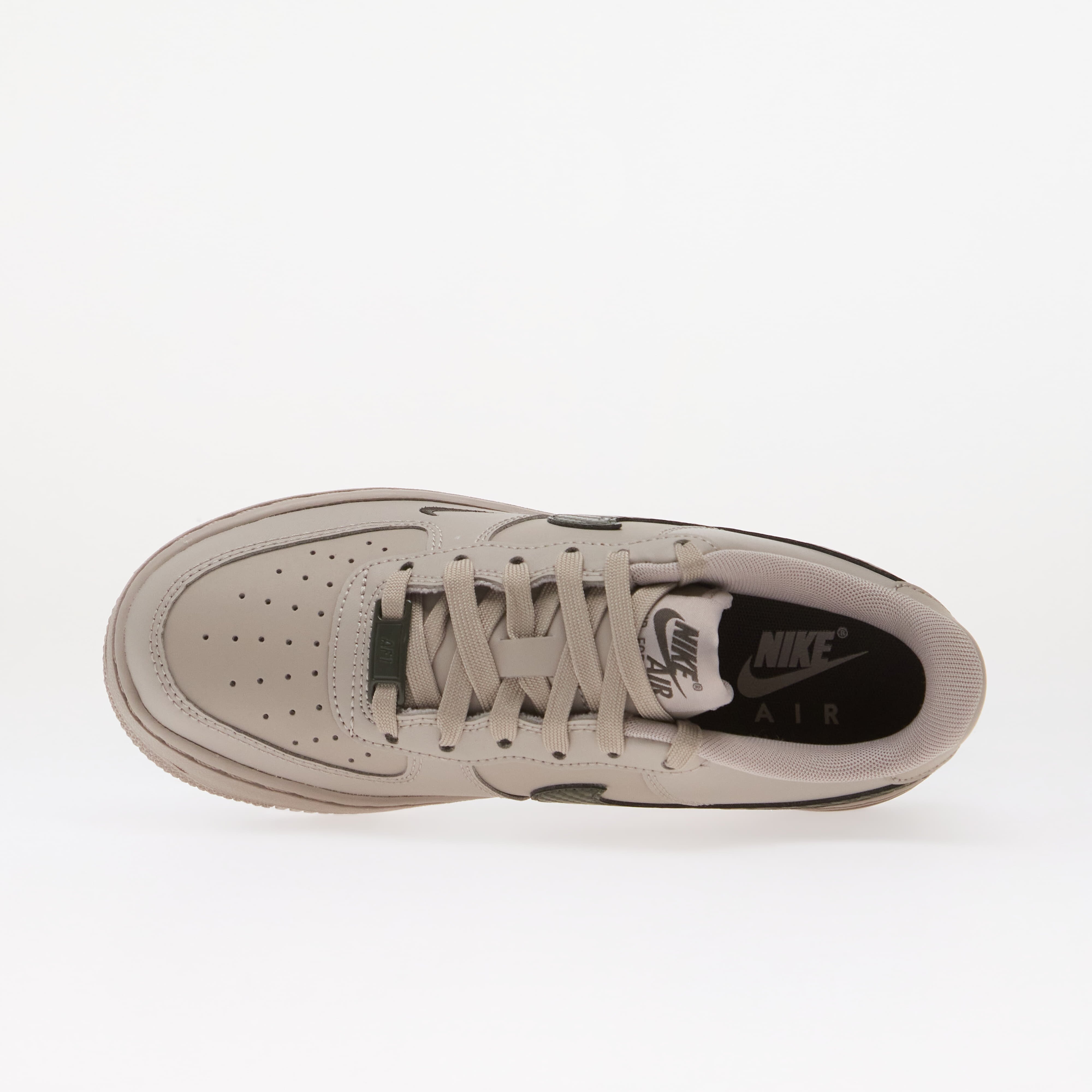 Nike Обувки Air Force 1 Tech Essential Kids College Grey/ Newsprint