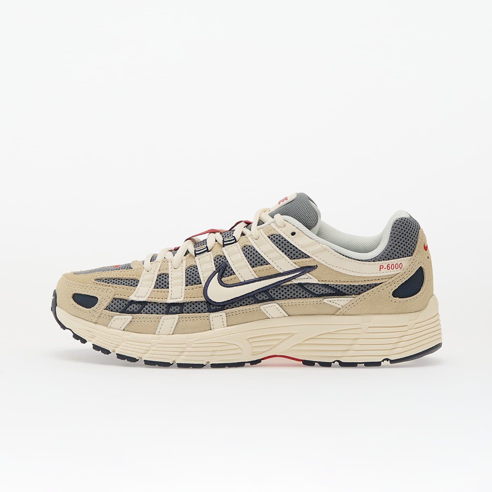 Nike Обувки P-6000 Suede Lt Khaki/ Pale Ivory-Thunder Blue