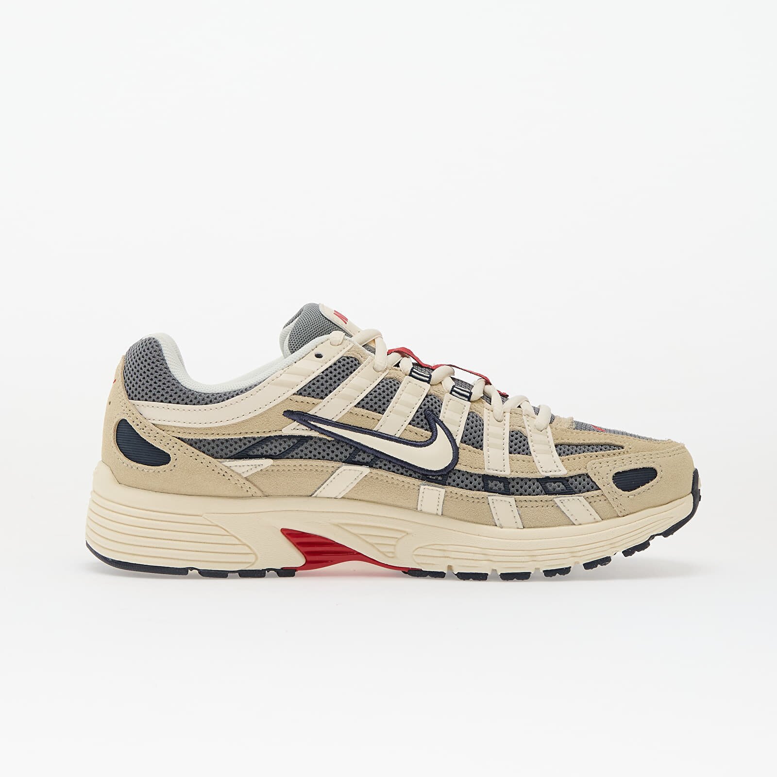 Nike Обувки P-6000 Suede Lt Khaki/ Pale Ivory-Thunder Blue
